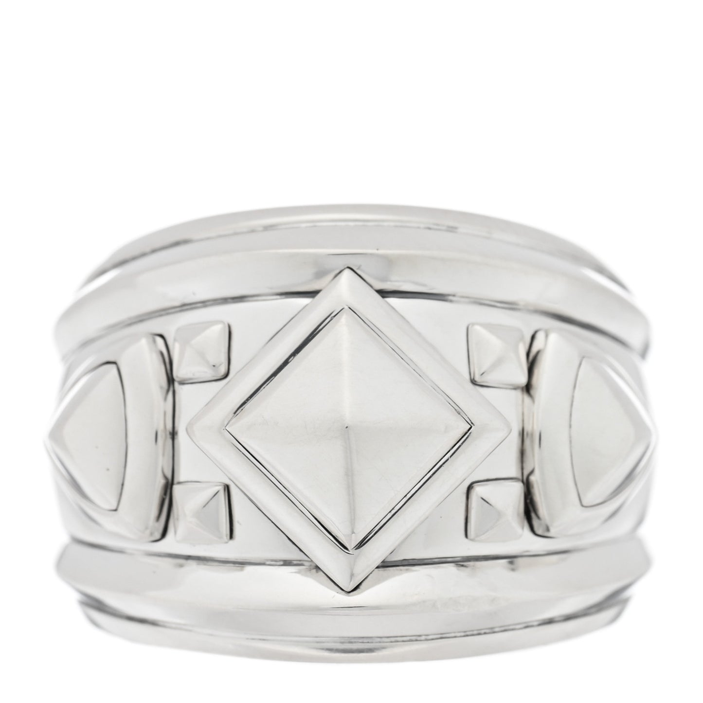 Sterling Silver Modern Renaissance Wide Ring 58 8.25