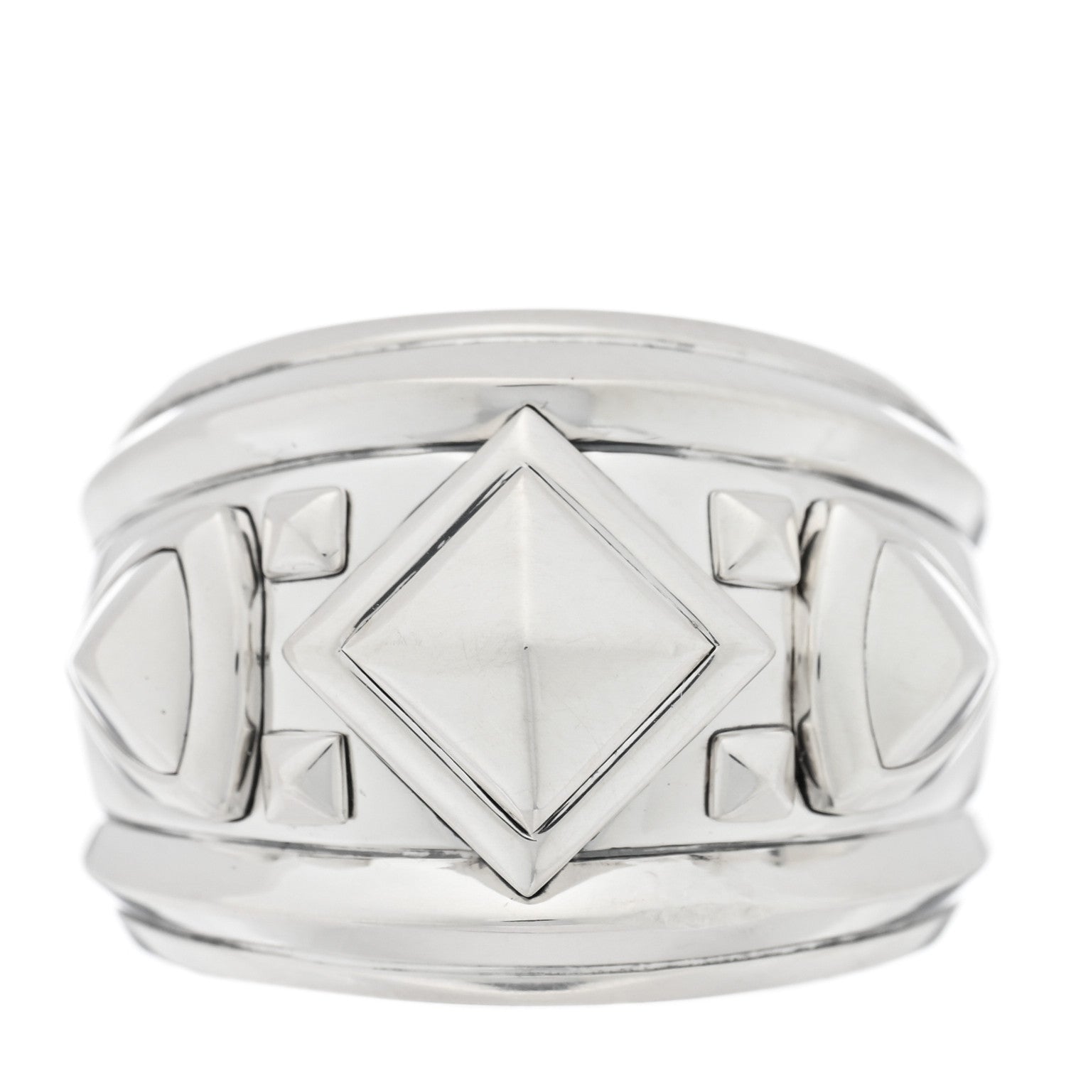 David Yurman Sterling Silver Modern Renaissance Wide Ring 58 8.25 1 of 5