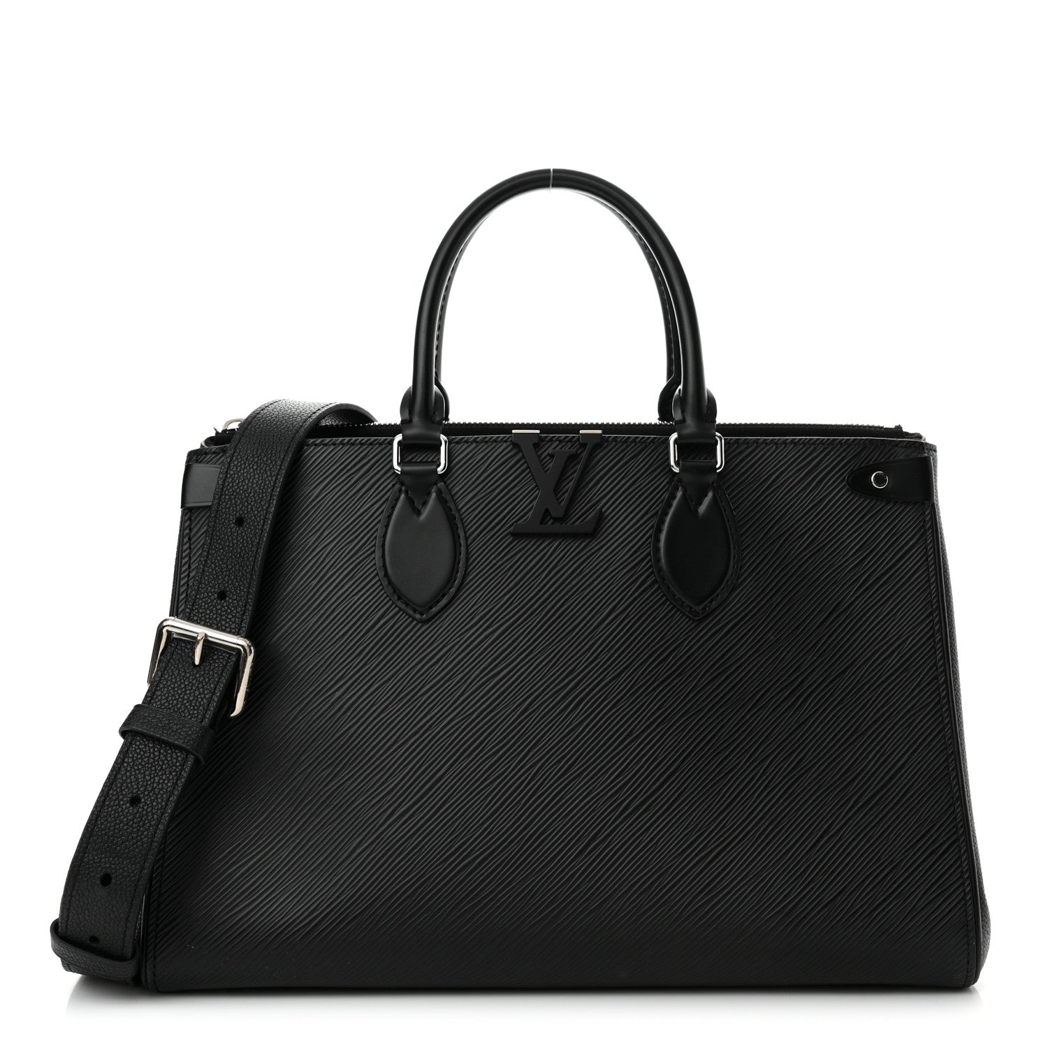 Louis Vuitton Epi Grenelle Tote MM Black 1 of 18