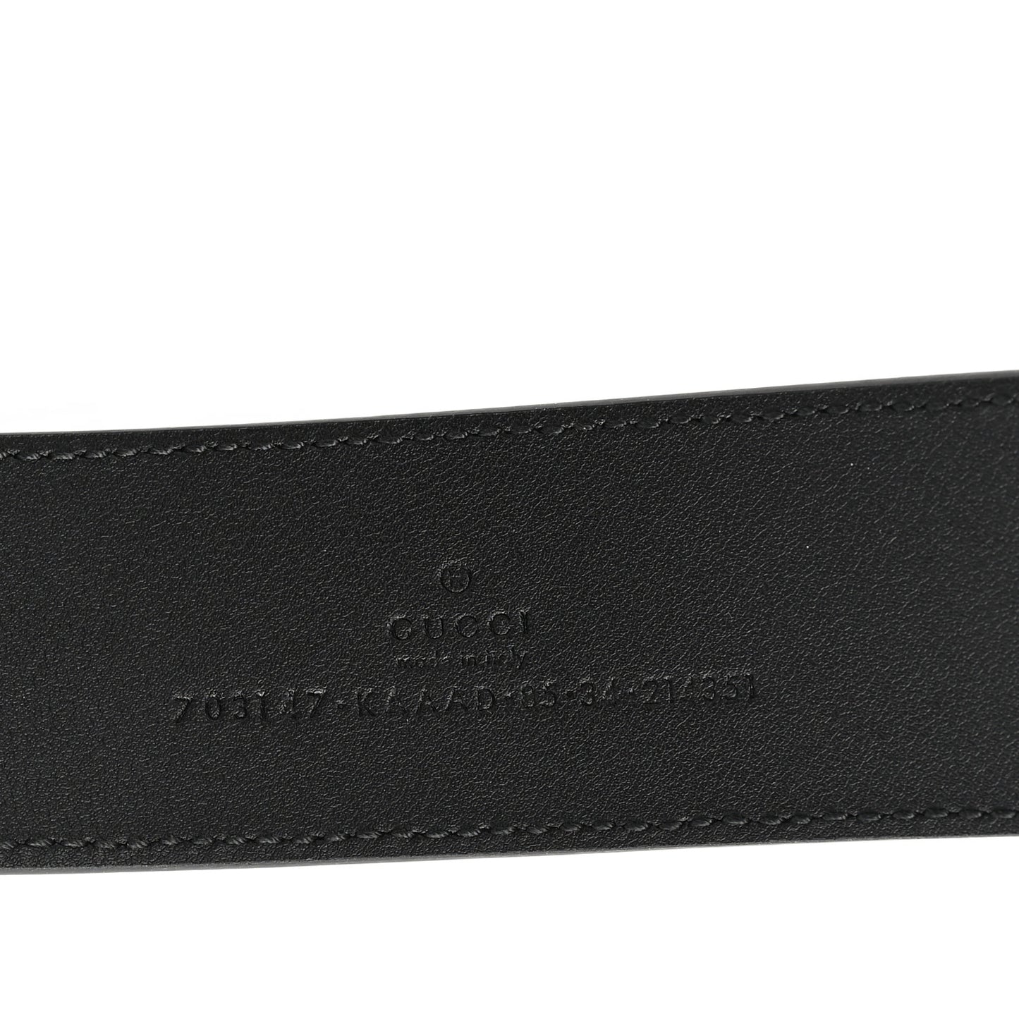 GG Supreme Monogram Blondie 40mm Belt 85 34 Black