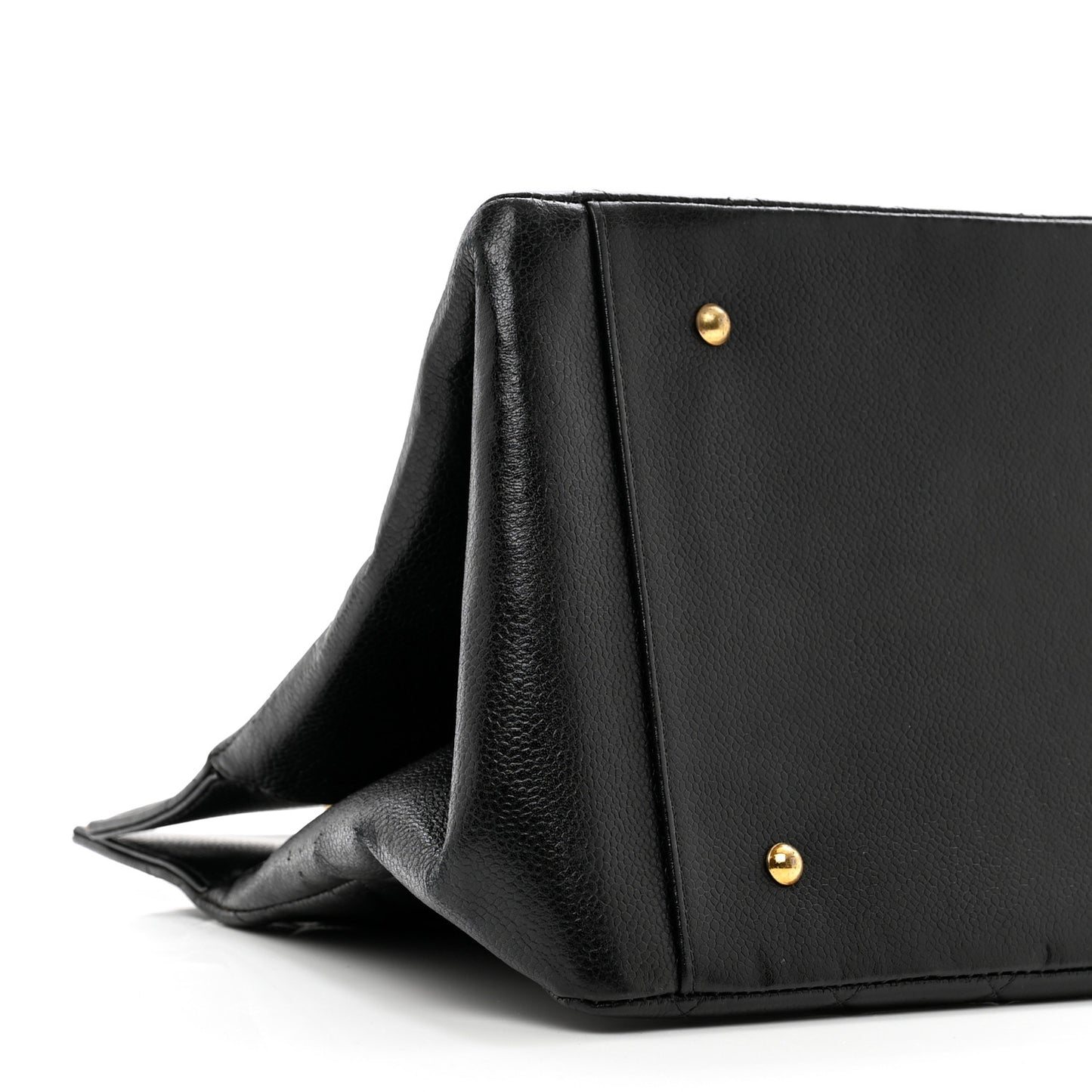 Caviar Quilted Grand Timeless Tote GTT Black