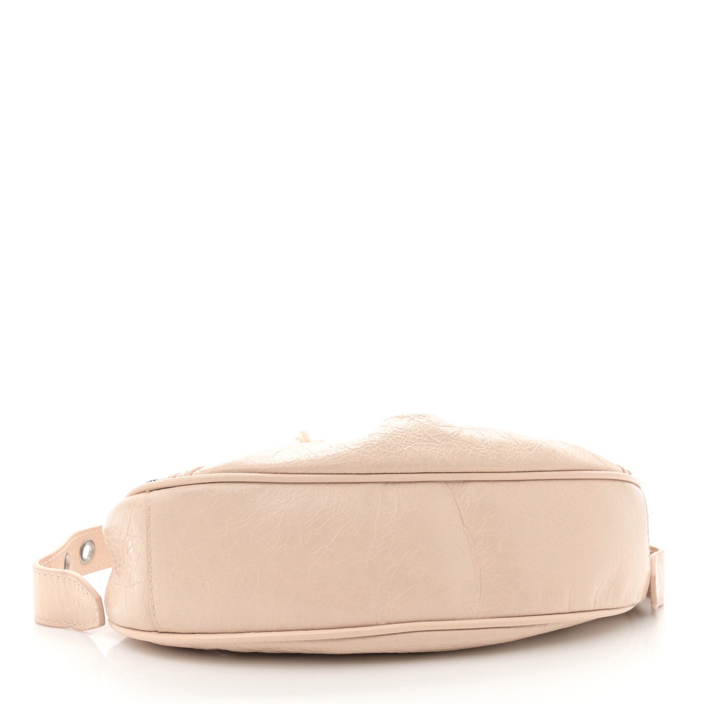 Agneau Arena Le Cagole Shoulder Bag XS Sand Beige