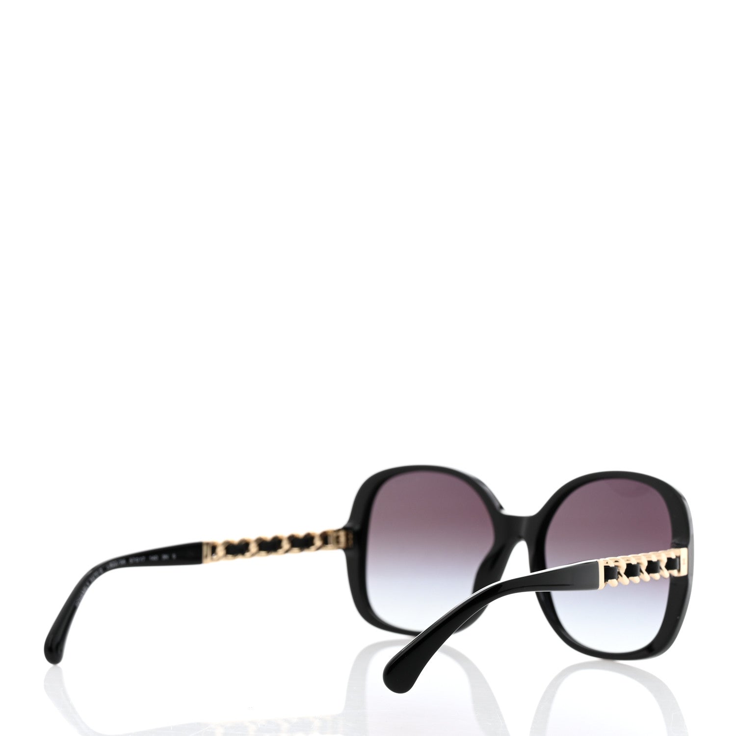 Chanel Acetate Chain Sunglasses 5470-Q-A Black 4 of 8