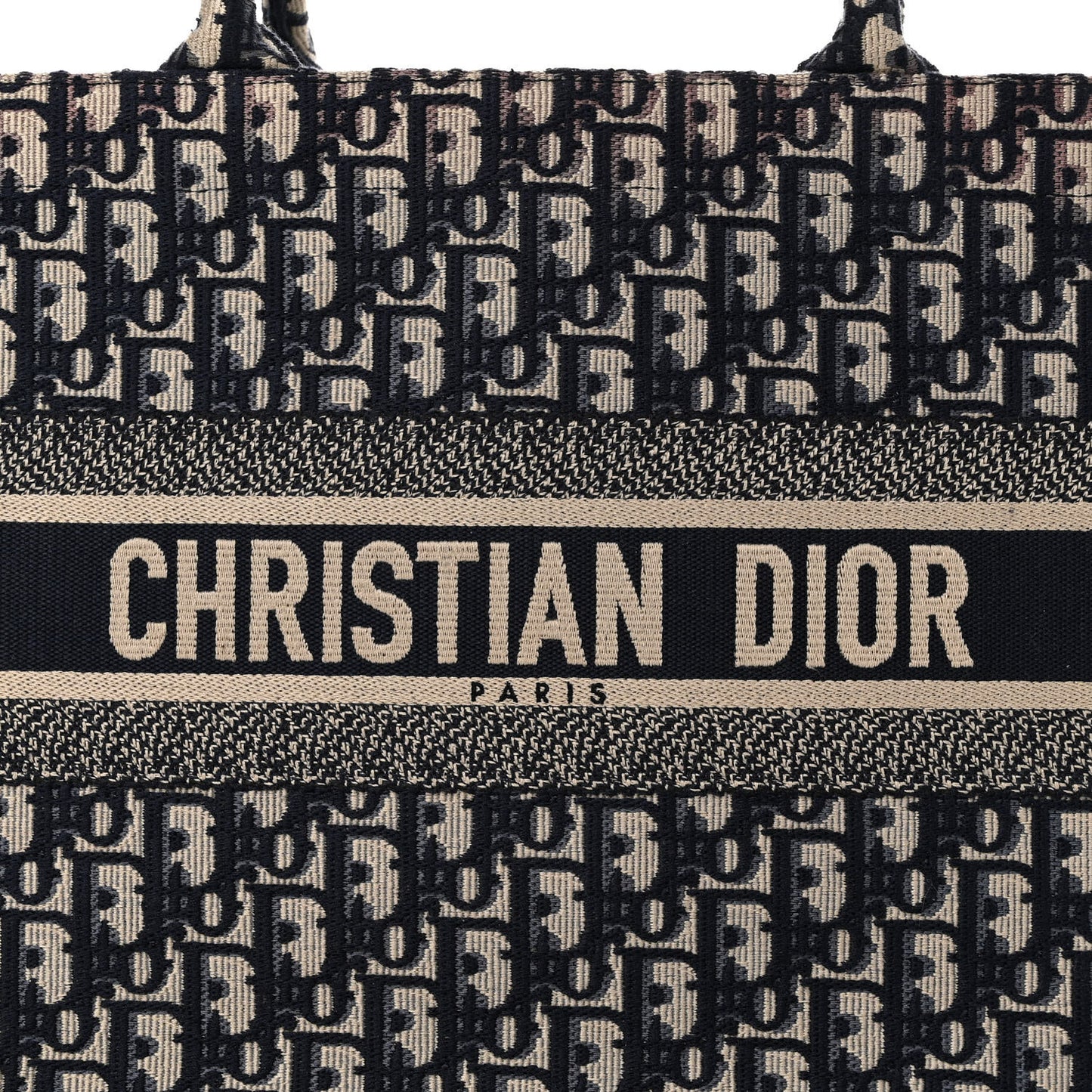 Oblique Medium Book Tote Blue Multicolor