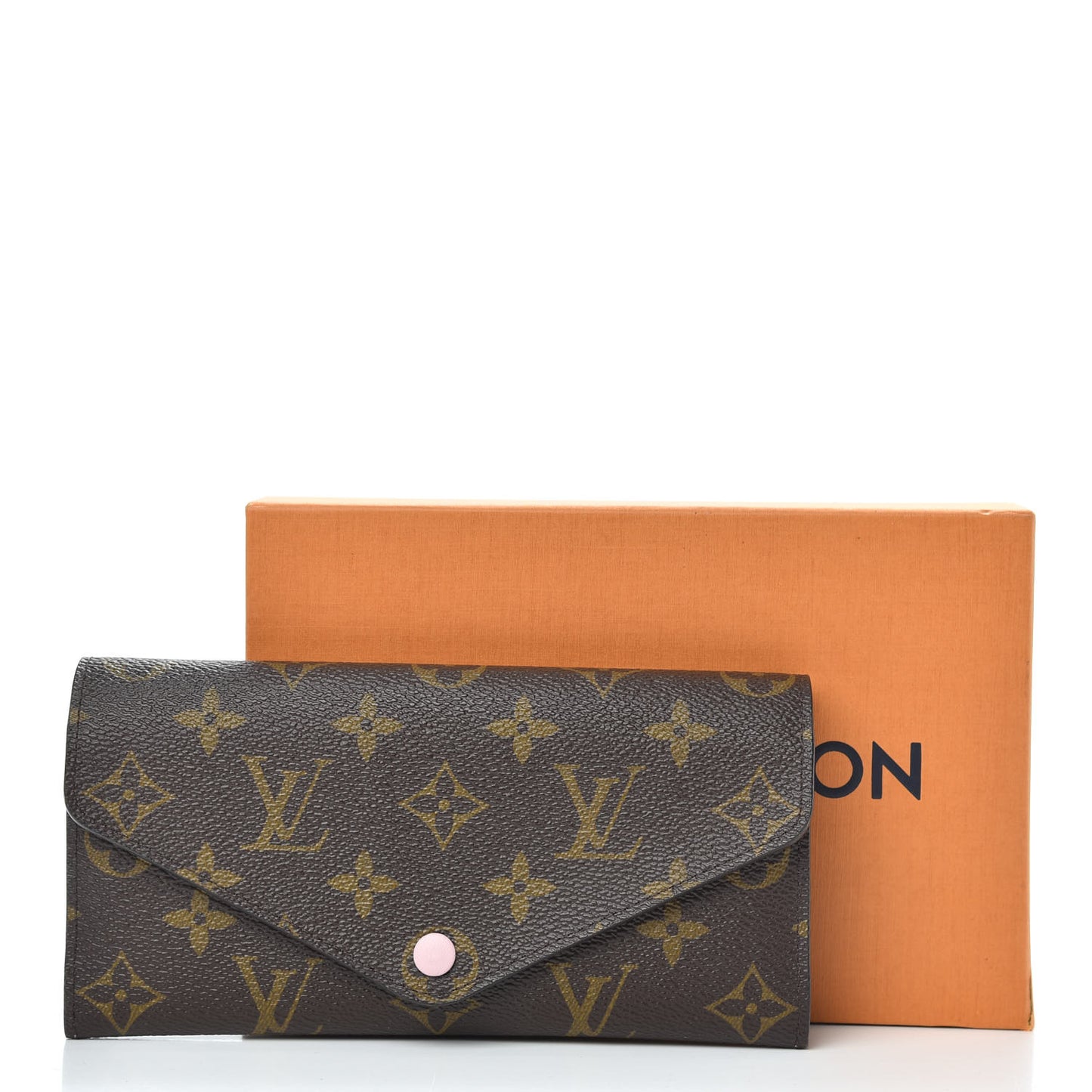 Monogram Josephine Wallet Rose Ballerine