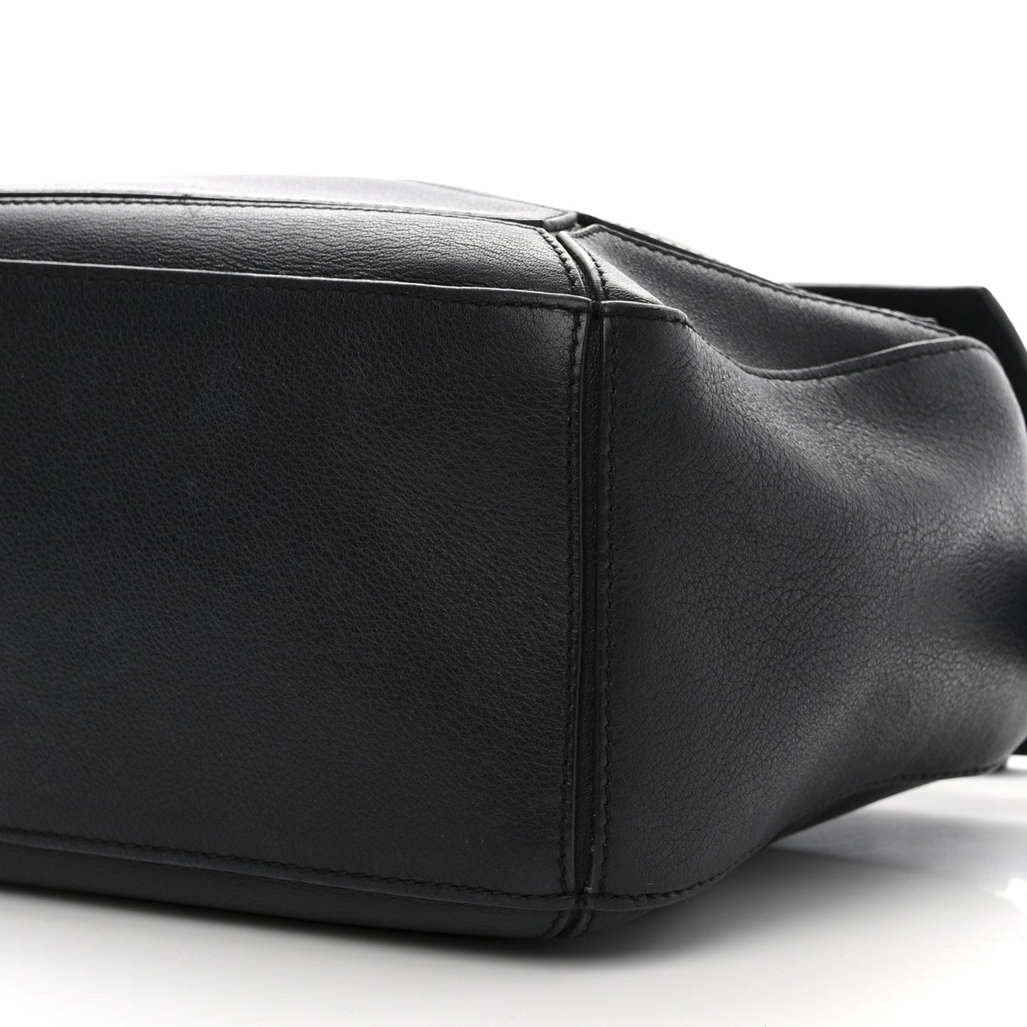 Calfskin Small Puzzle Bag Black