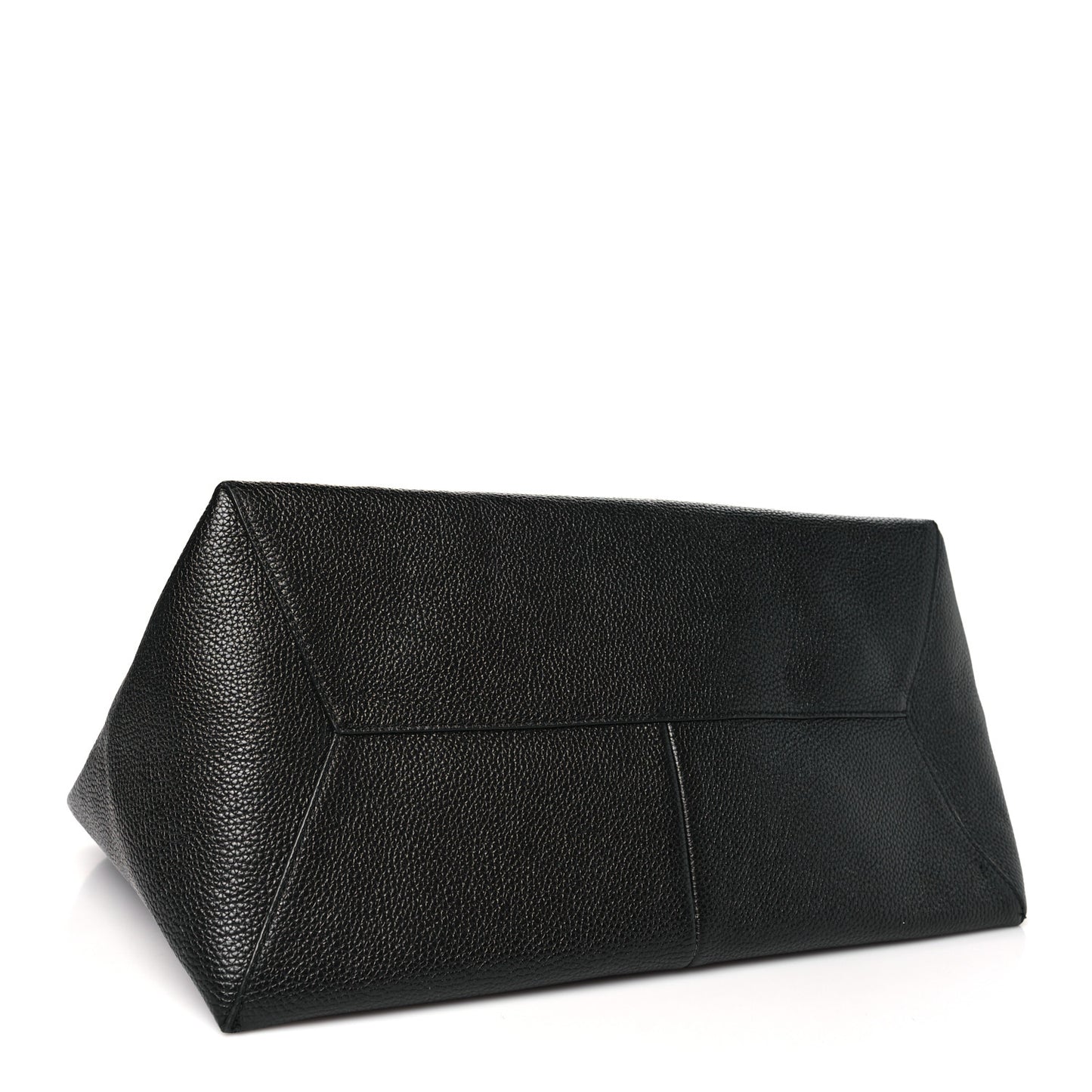 Grained Calfskin Medium The Sack Bag Black