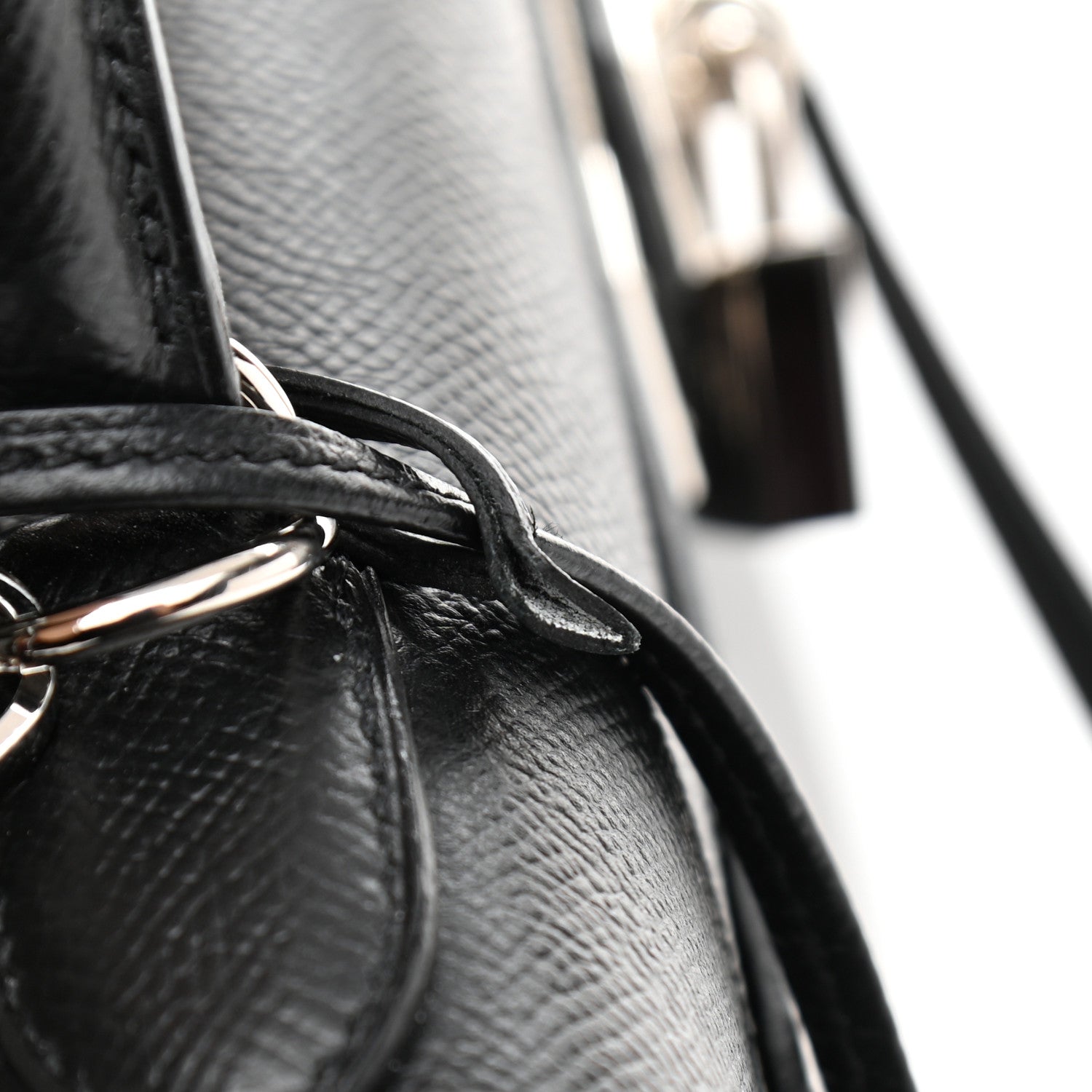 Hermes Epsom Kelly Sellier 40 Black 12 of 13