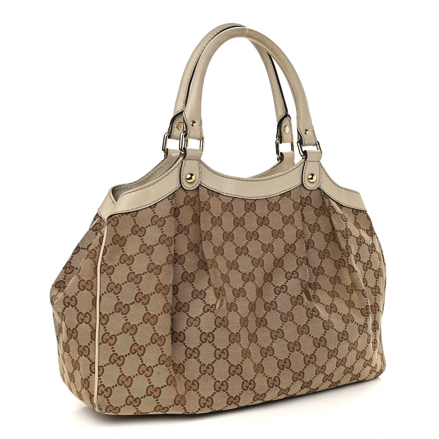 Monogram Medium Sukey Tote Off White