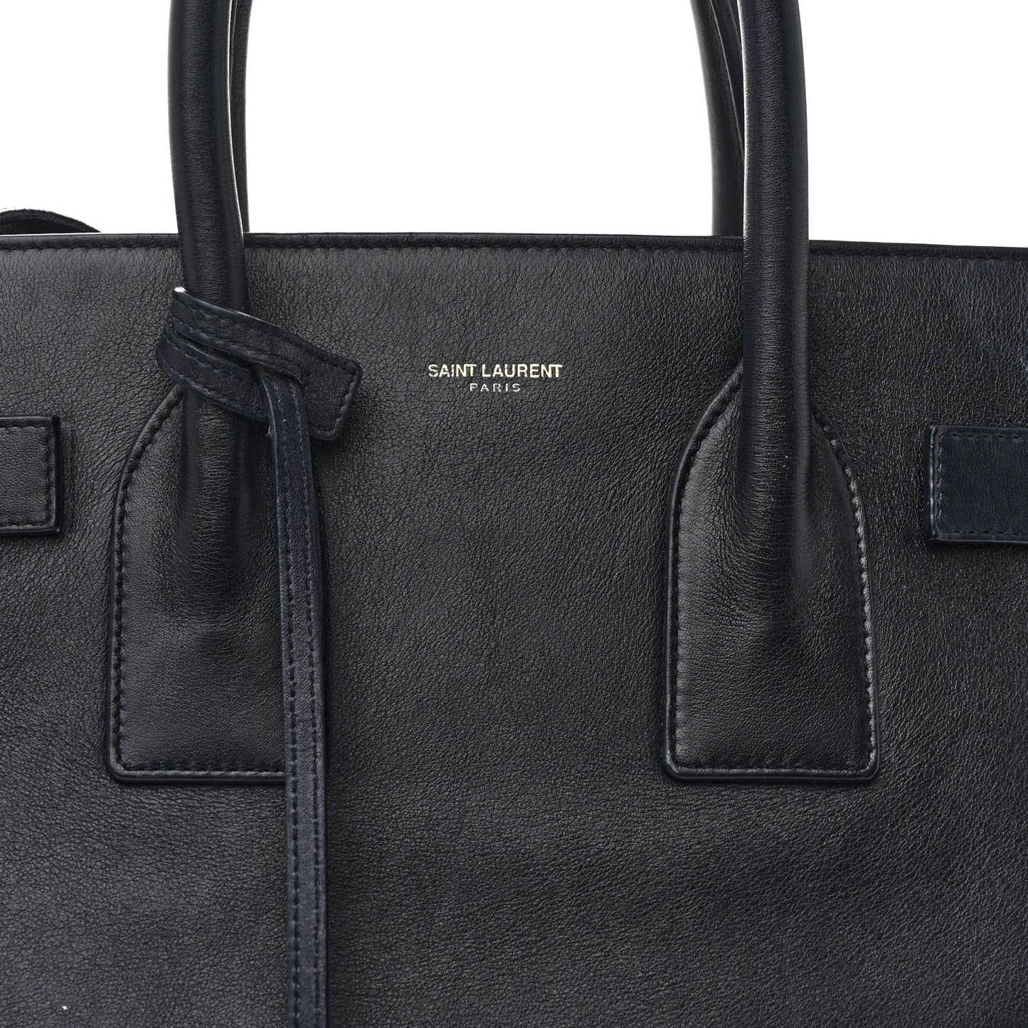 Calfskin Small Sac De Jour Navy