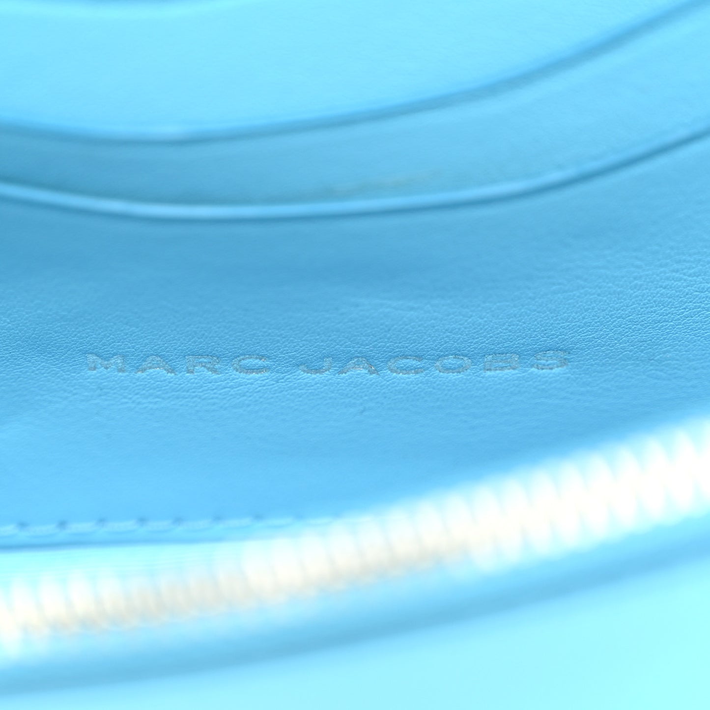 Calfskin Mini The J Marc Shoulder Bag Light Blue