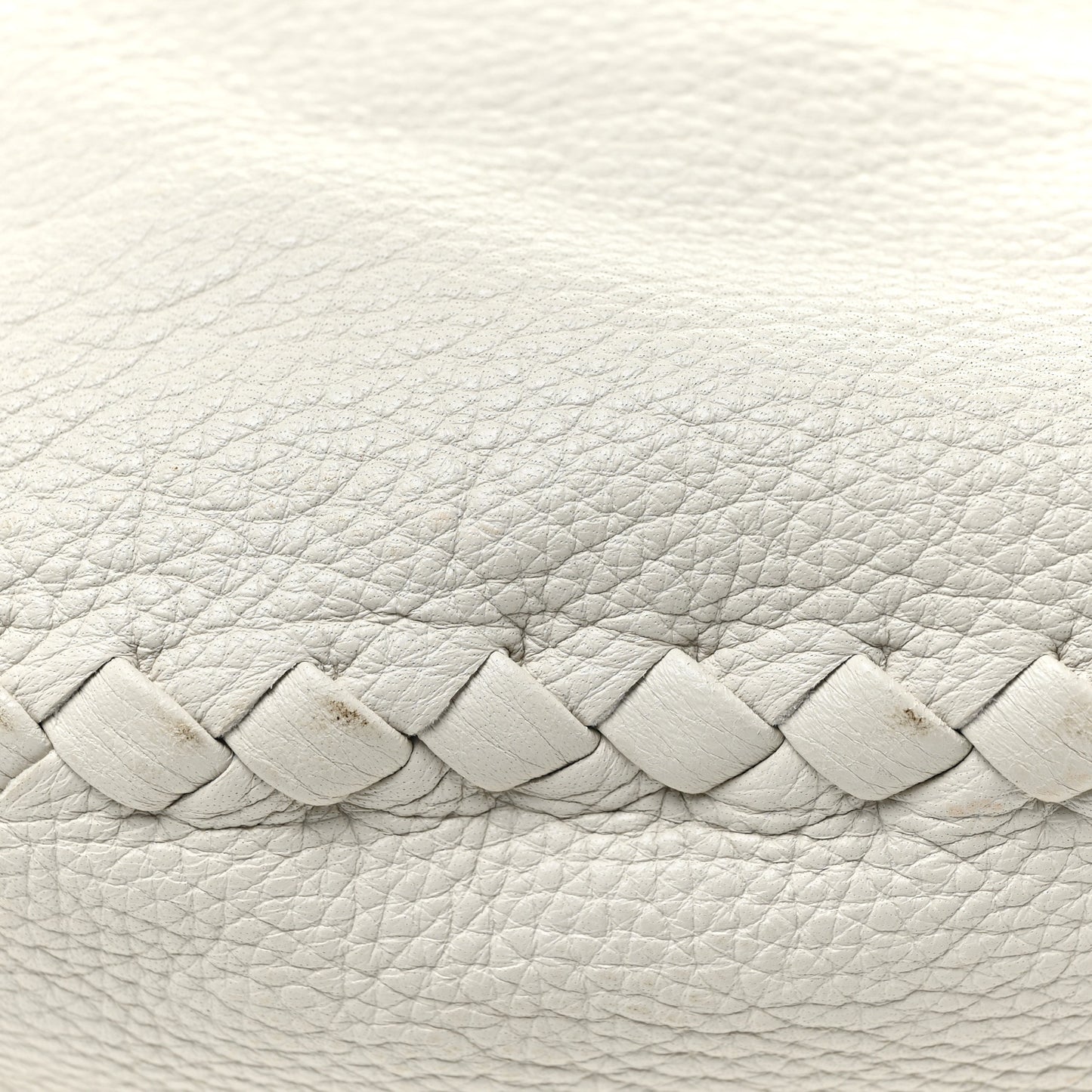 Cervo Deerskin Large Hobo White