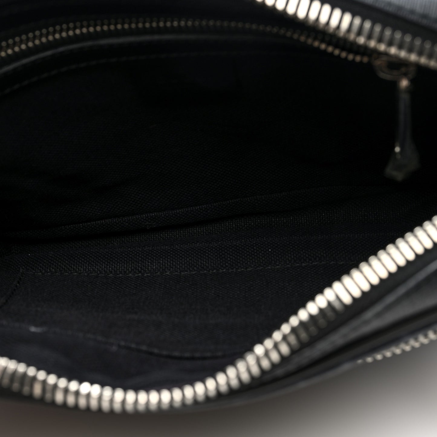 Soft GG Supreme Monogram Web Belt Bag Black Grey