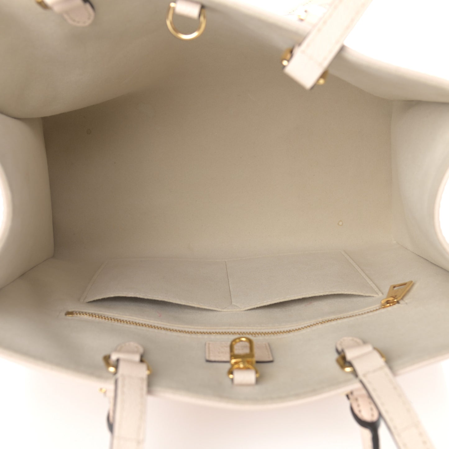 Empreinte Monogram Giant By The Pool Onthego MM Cream Saffron