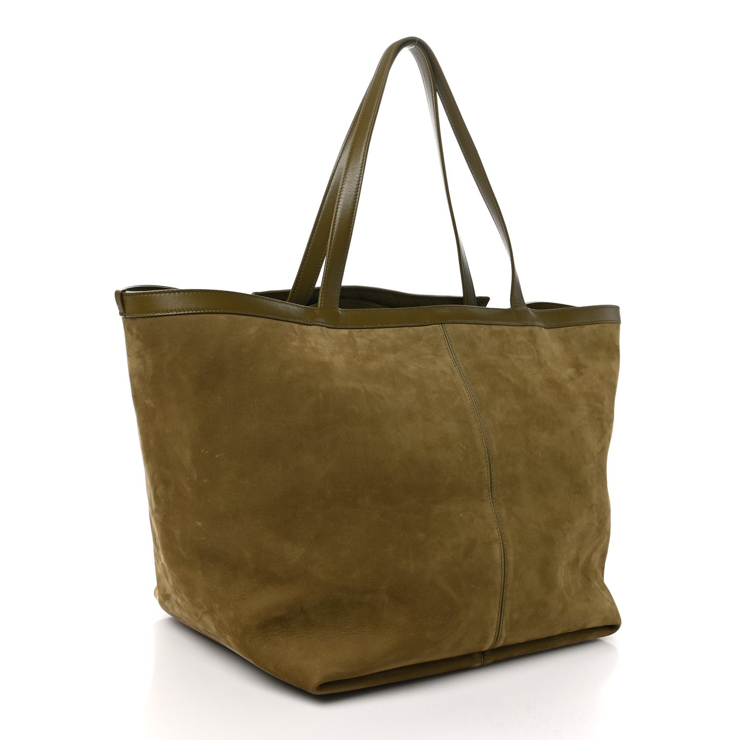 Nappa Intrecciato Large Flip Flap Tote Mud