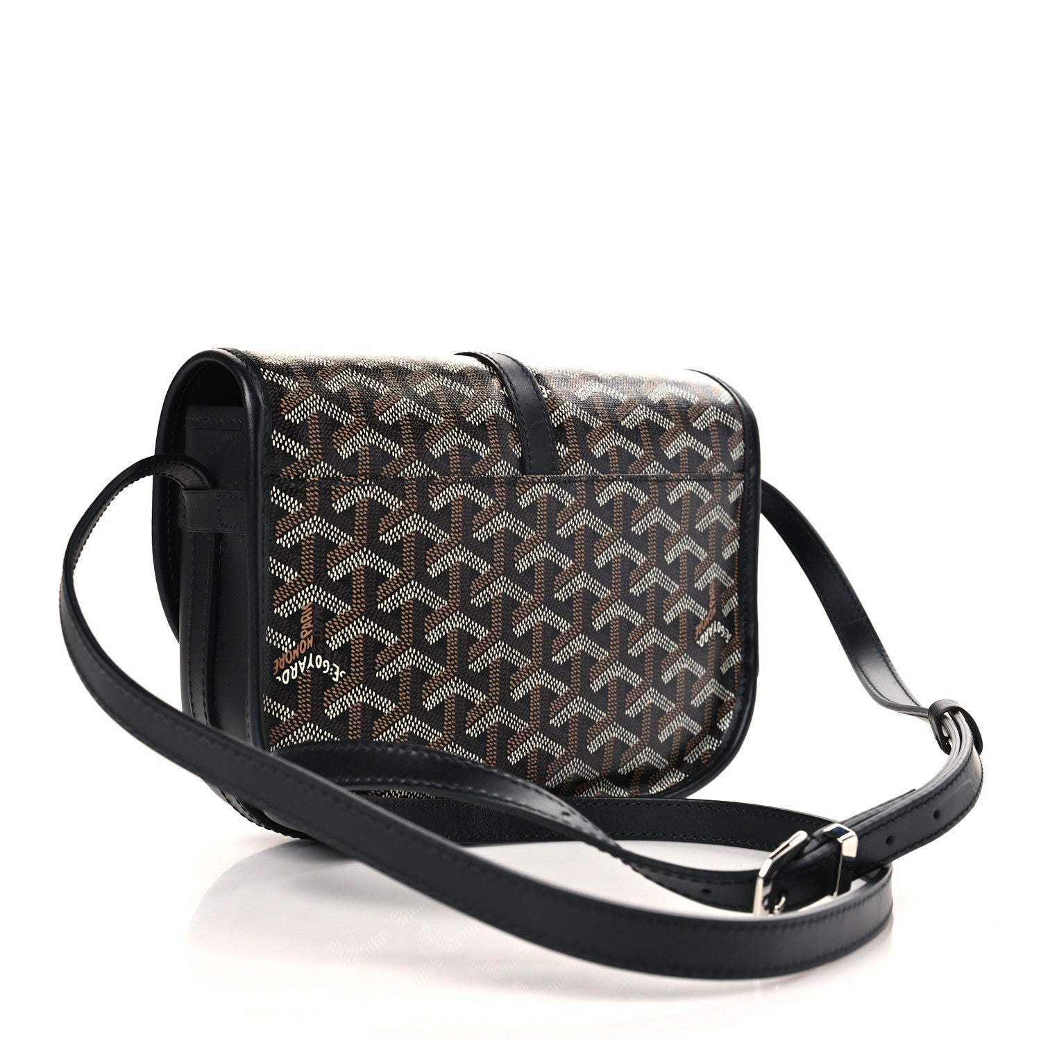 Goyard Goyardine Belvedere II PM Messenger Bag Black 3 of 8