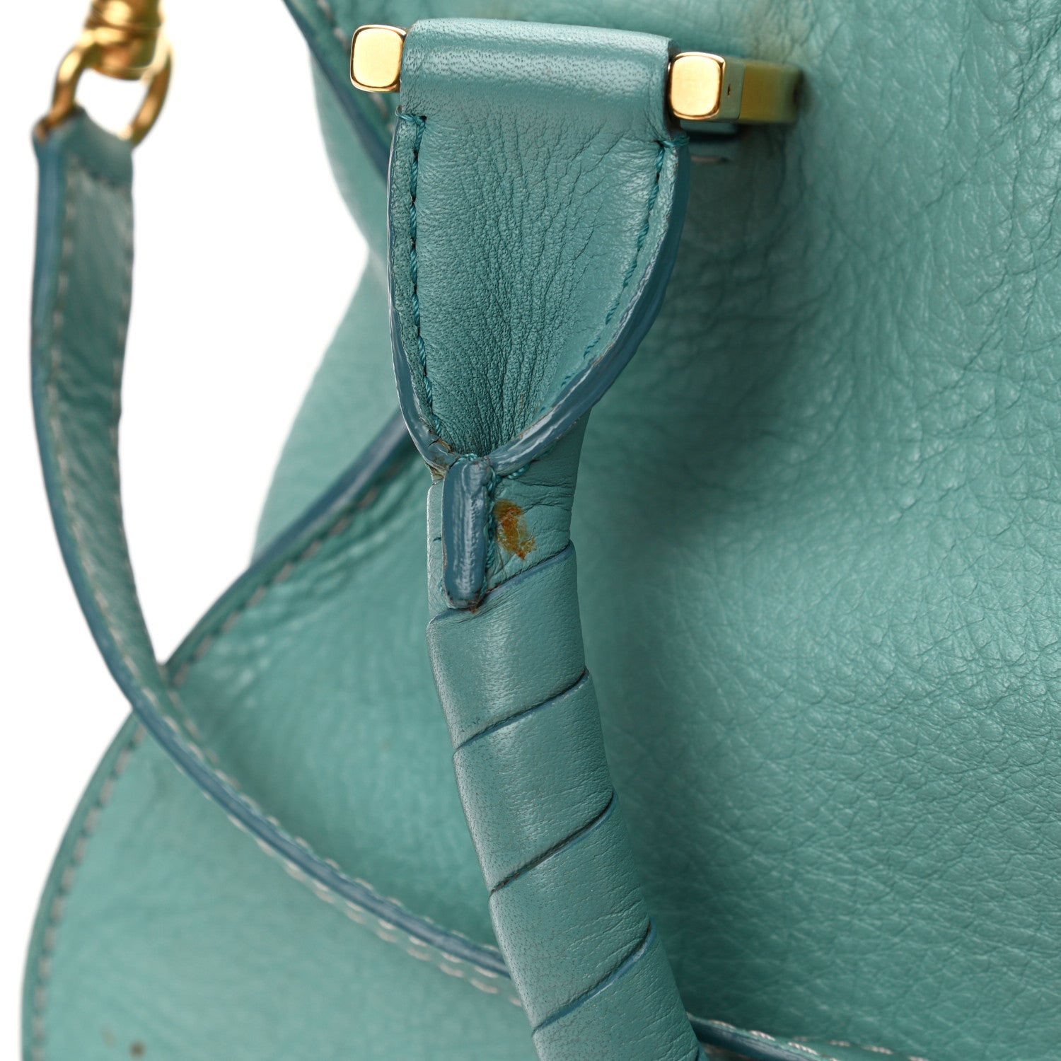 Chloe Calfskin Medium Marcie Satchel Fresh Mint 15 of 18