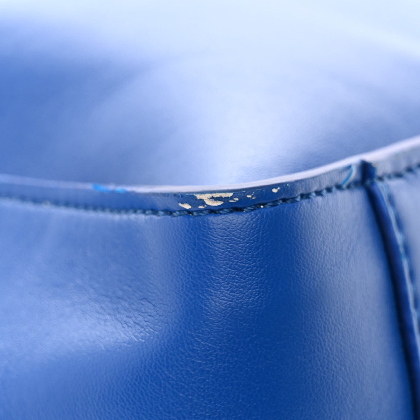 Eco Alter Nappa East West Perforated Tote Jewel Blue