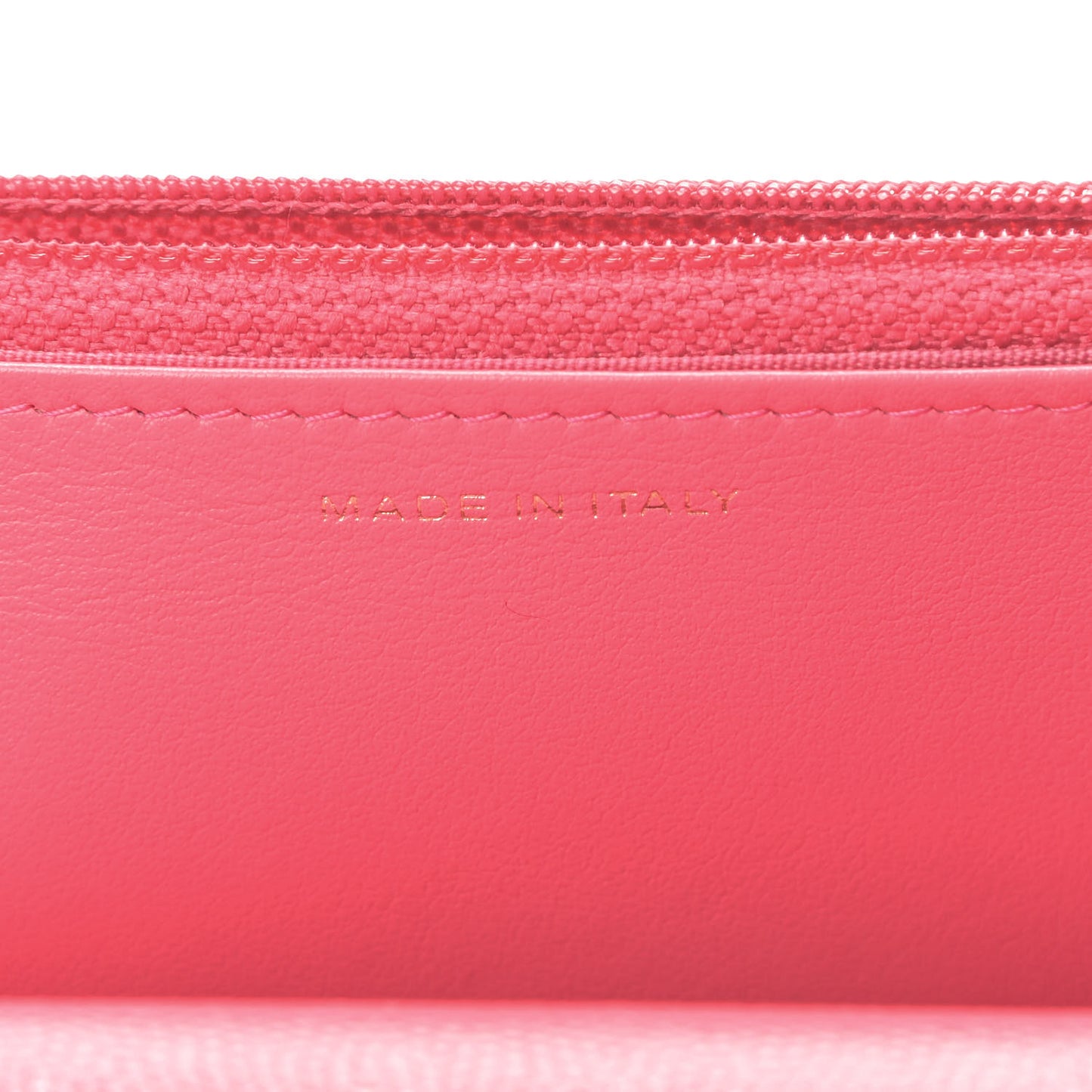 Caviar Quilted French New Wave Chain CC Wallet On Chain WOC Pink