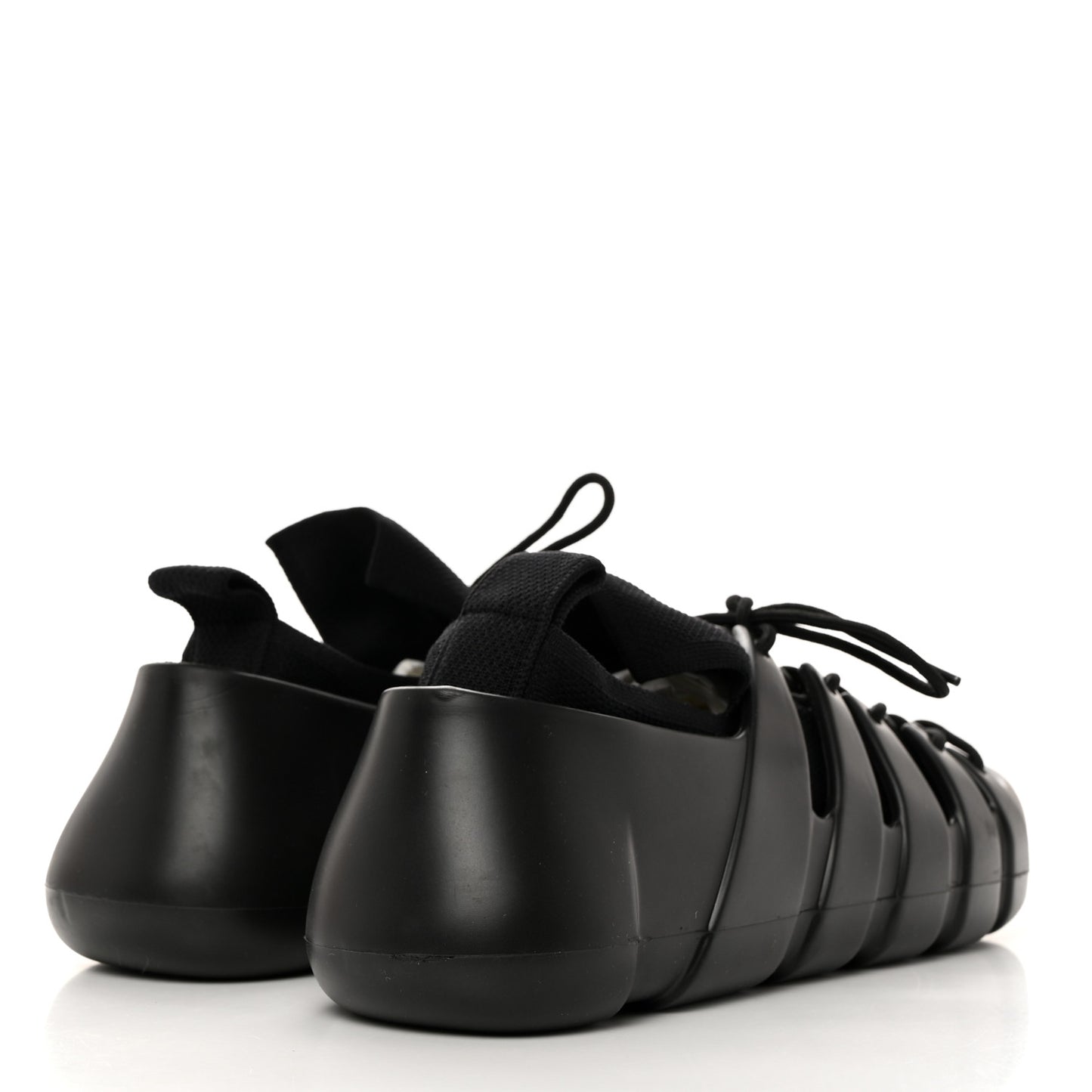 Tech Knit Rubber Trail Mens Sneakers 41 Black