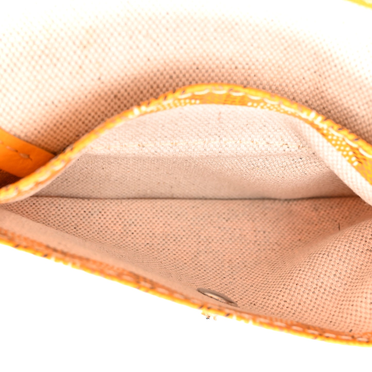 Goyardine Reversible Mini Anjou Yellow
