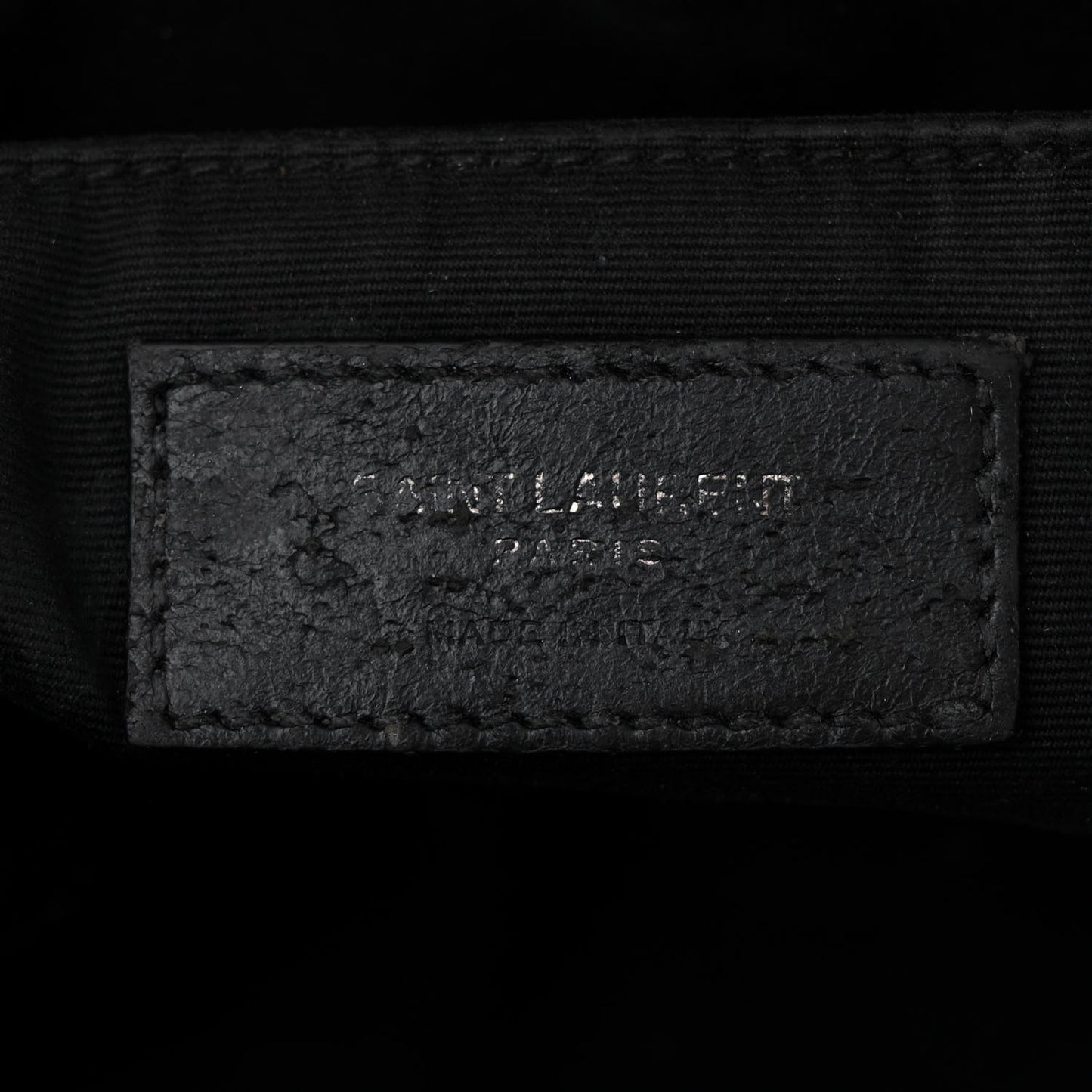 Calfskin Matelasse Monogram Monochrome Lou Camera Bag Black