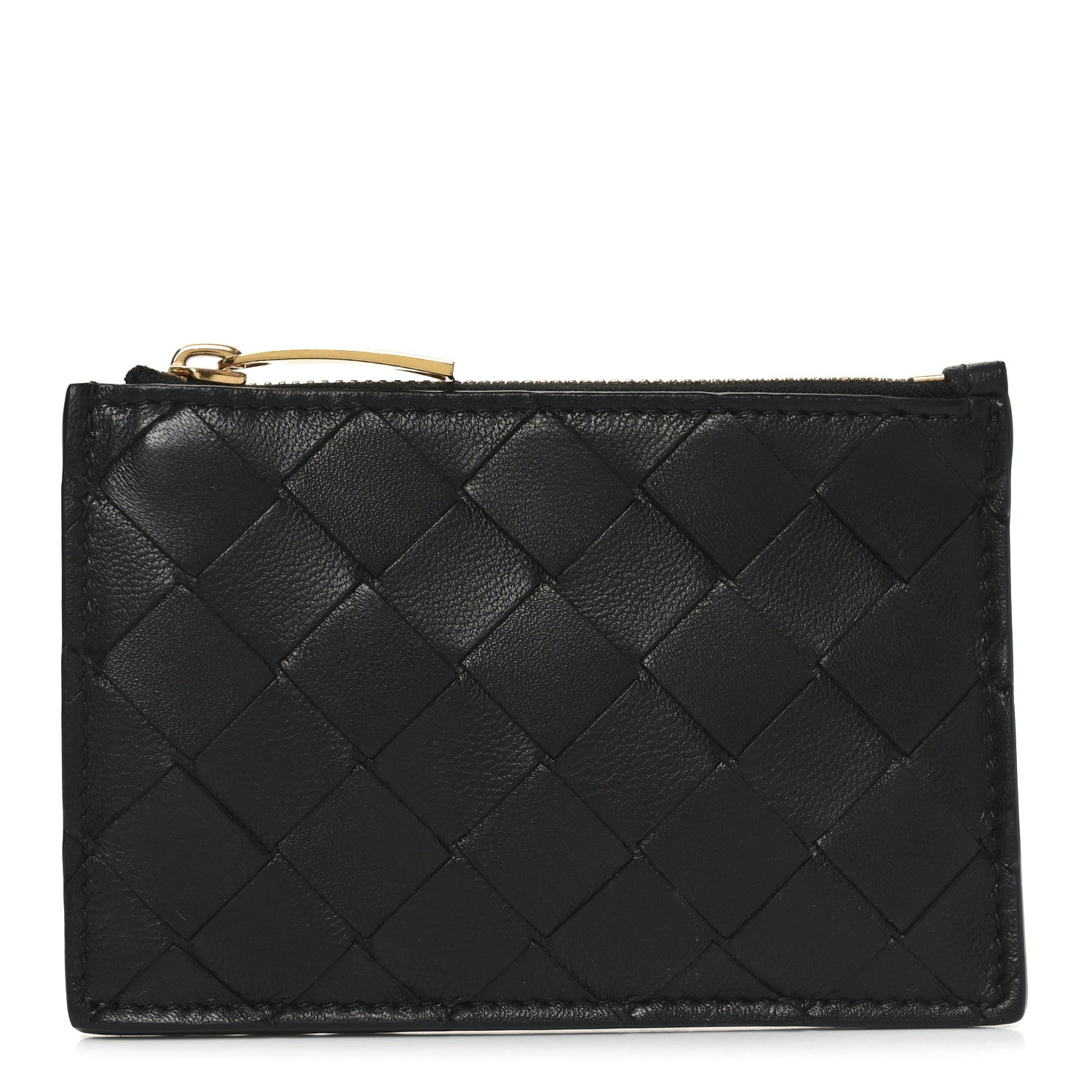 【美品】BOTTEGA VENETA ブラックレザーケース Bottega Veneta ボッテガヴェネタ パスポート ケース 財布