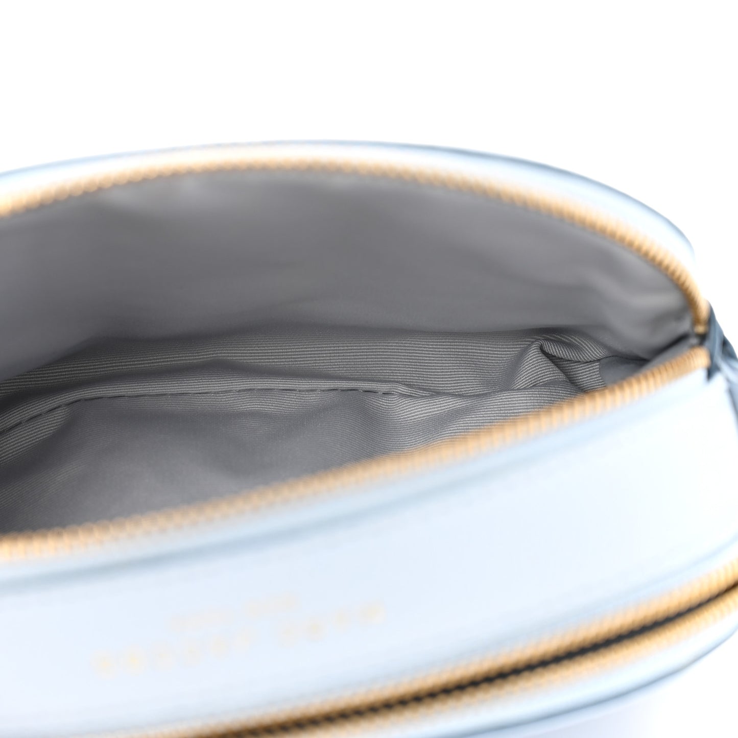 Calfskin Shutter Camera Crossbody Bag Light Blue