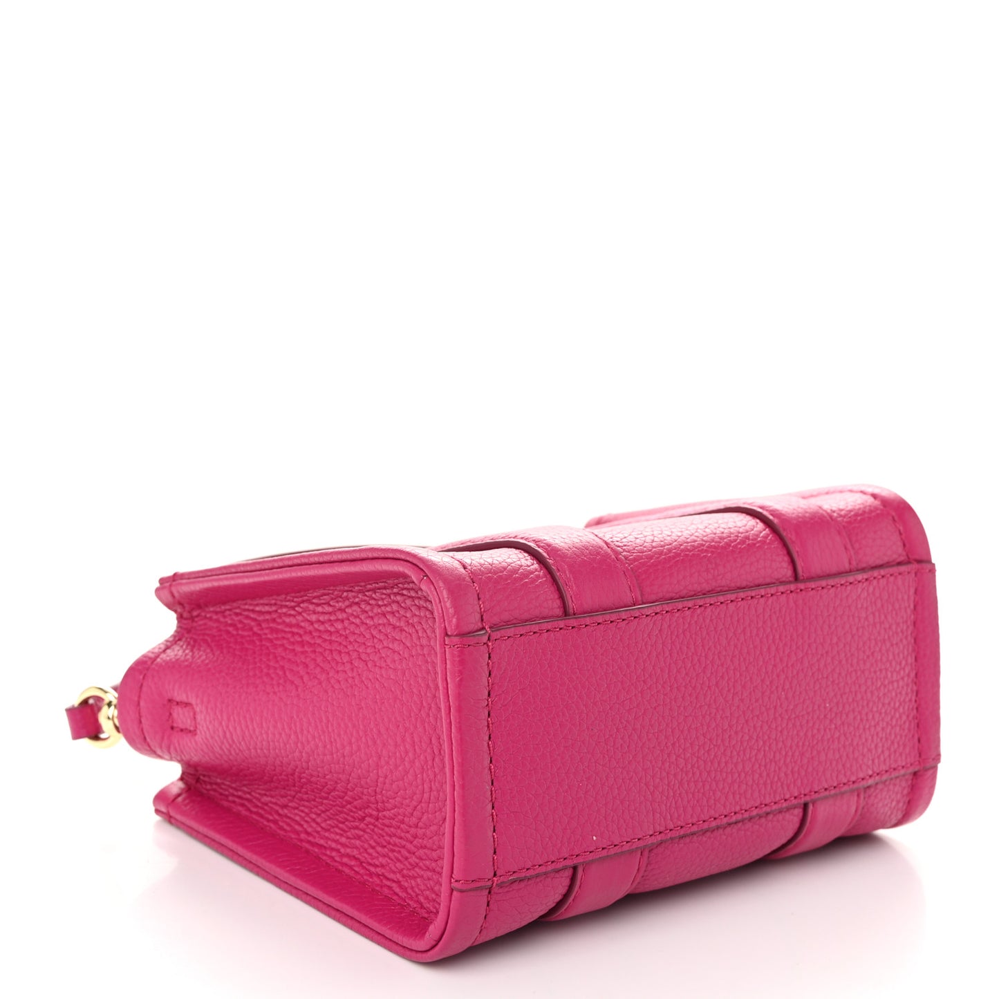Grained Calfskin Mini The Tote Bag Lipstick Pink