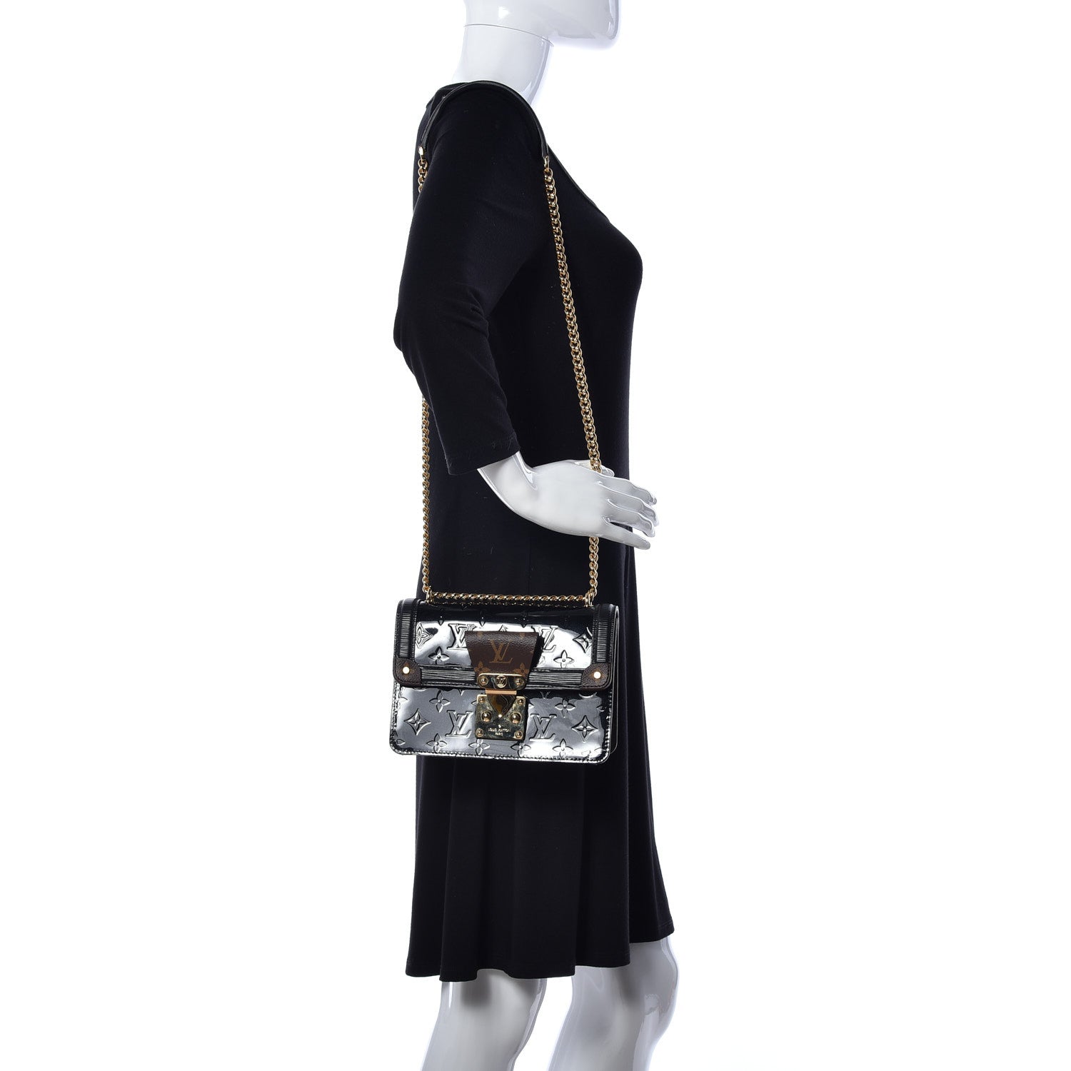 Louis Vuitton Vernis Epi Monogram Wynwood Black 2 of 8
