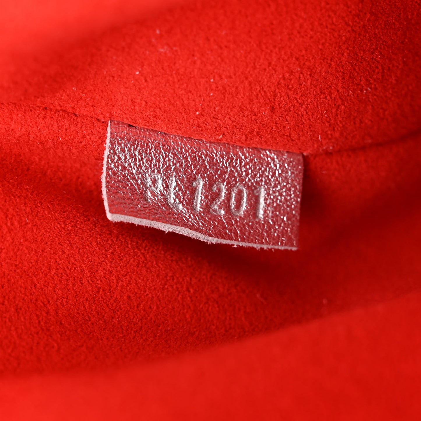 Metallic Lambskin Embossed Monogram Coussin BB Silver