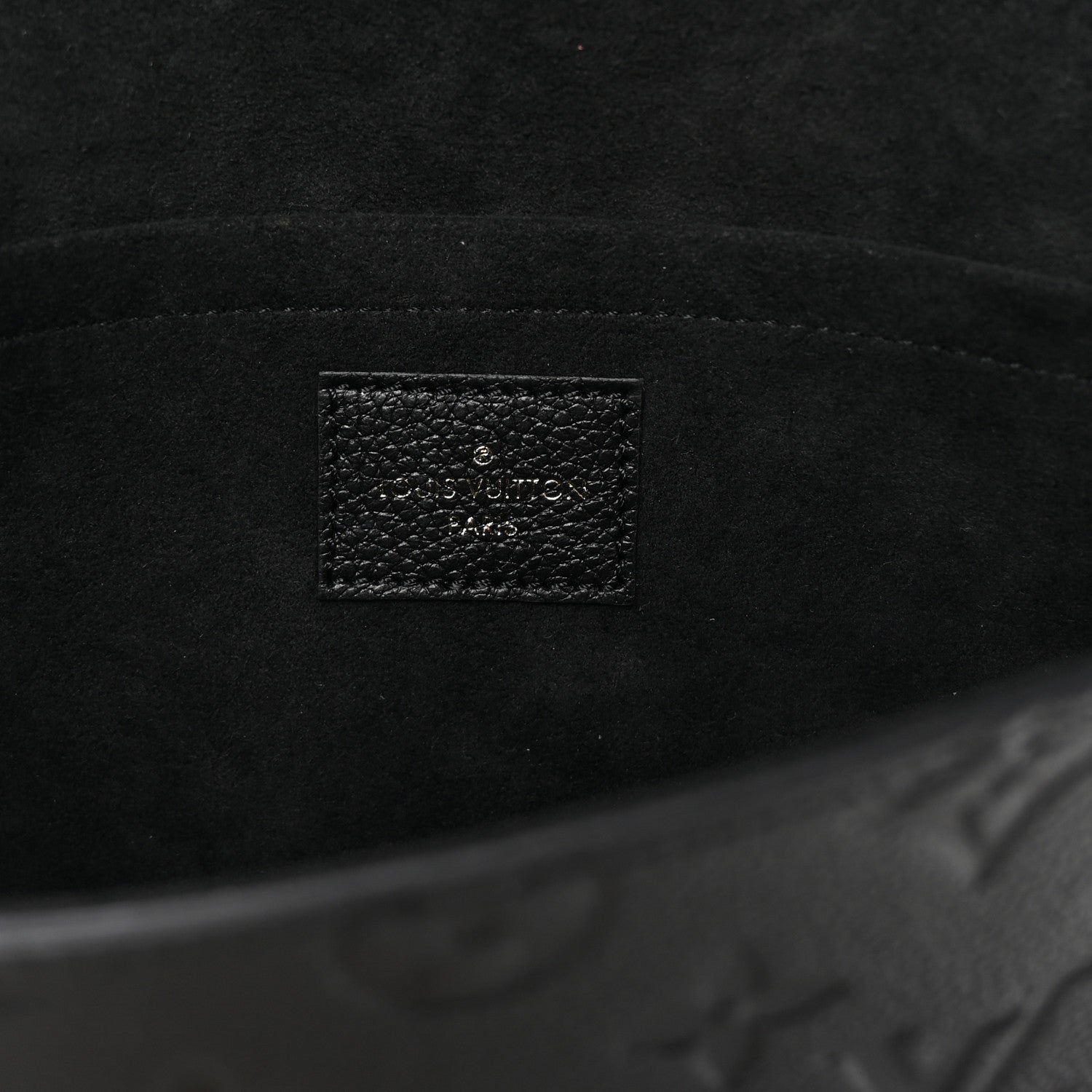 Louis Vuitton Empreinte Pochette Felicie Chain Wallet Black 7 of 11