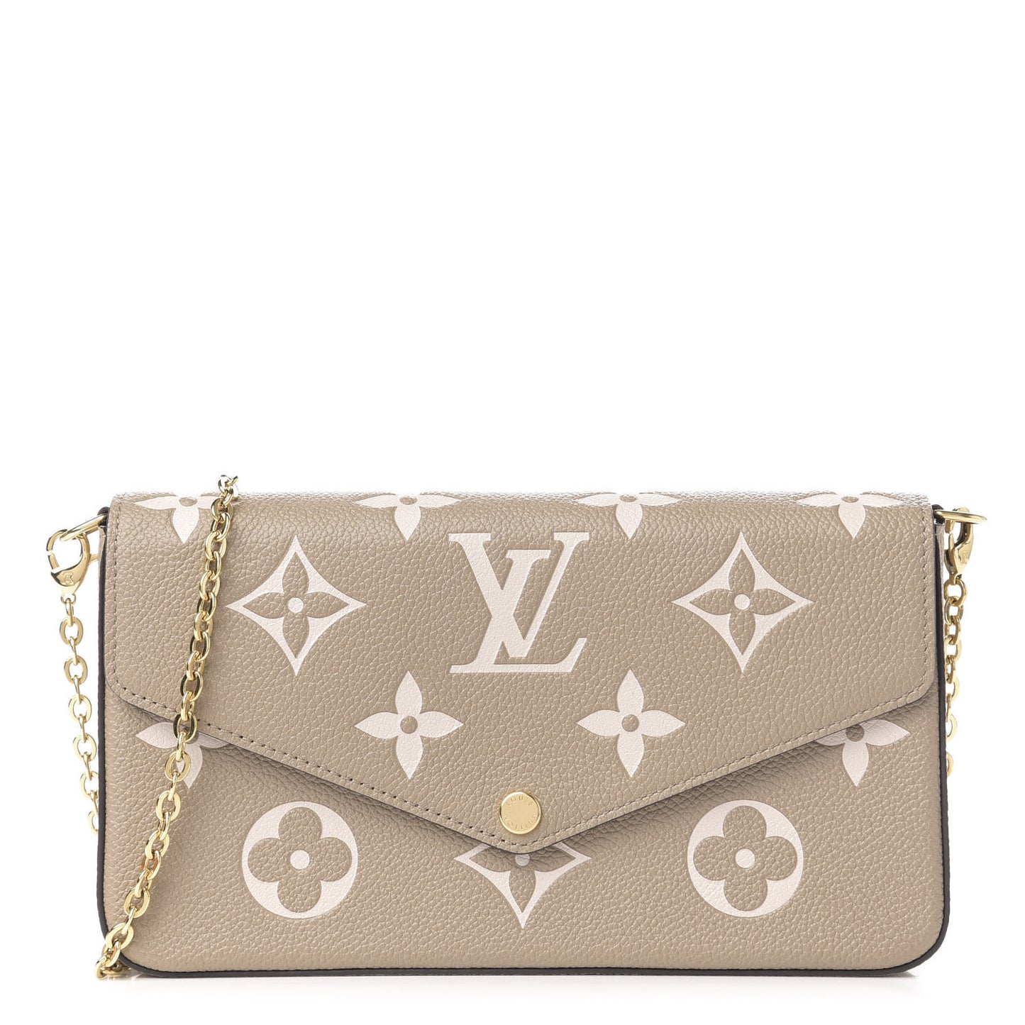 Empreinte Monogram Giant Felicie Pochette Tourterelle Creme