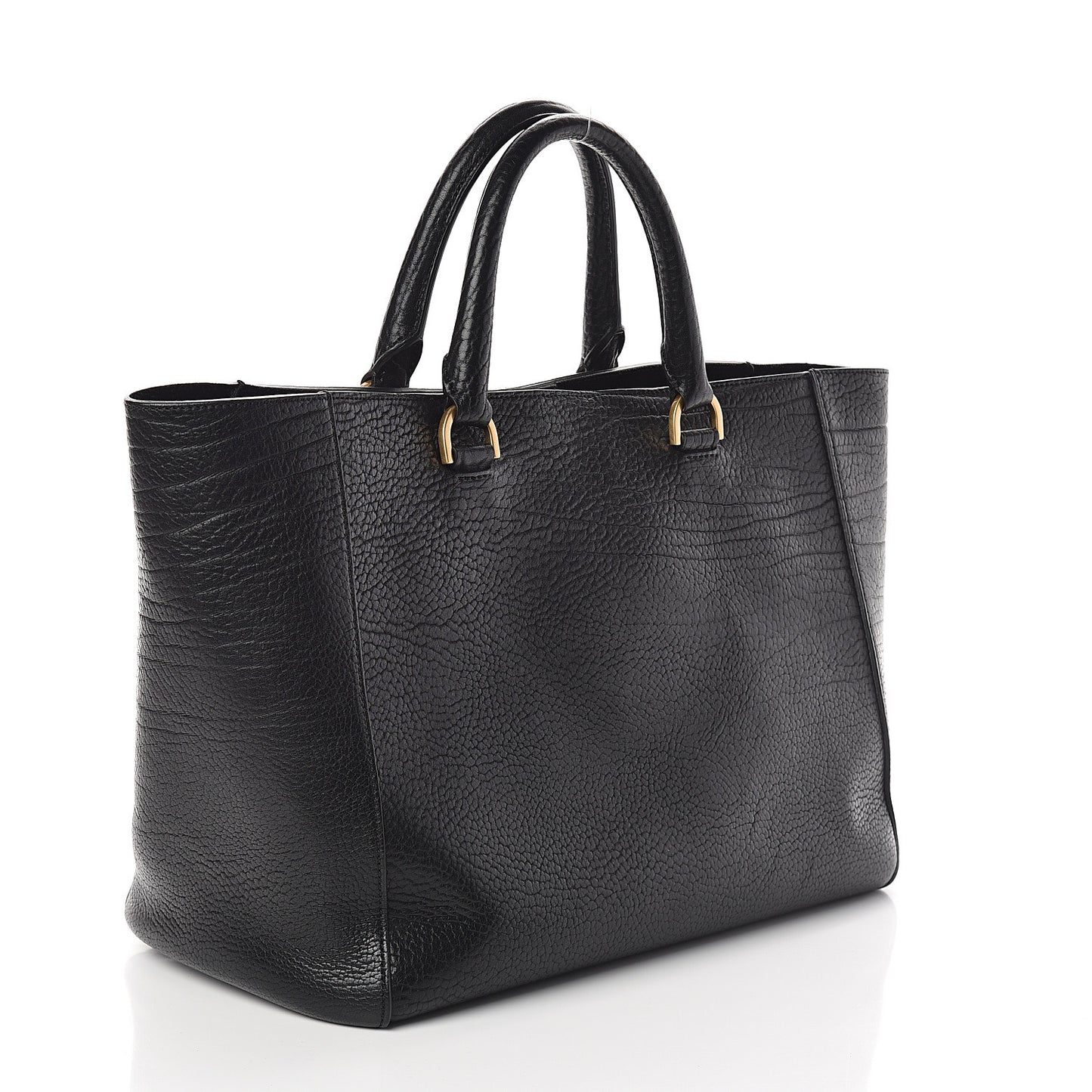 Silky Calf Nubuck Medium Willow Tote Black Dark Green