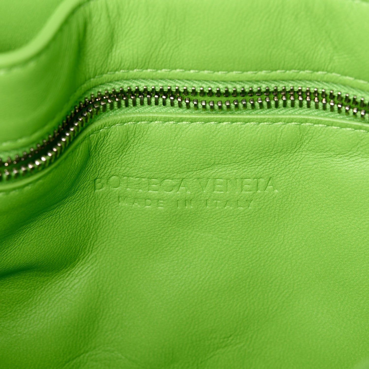 Bottega Veneta Nappa Maxi Intreccio Padded Cassette Crossbody Bag Acid Green 6 of 13