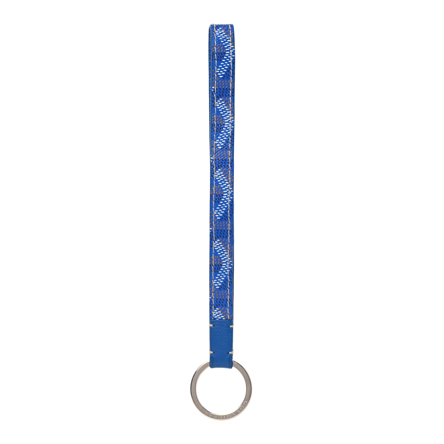 Goyard ネイビー レザー キーホルダー Goyard Goyardine Sesame Key Holder Blue 1895688 – FASHIONPHILE