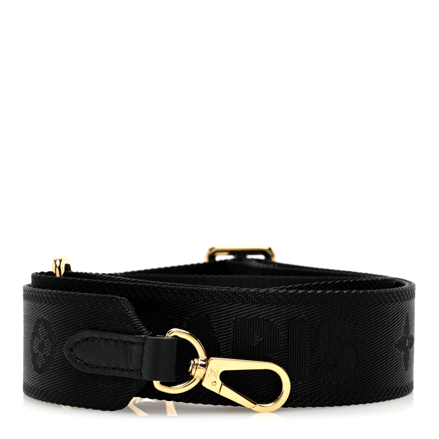 Jacquard Bandouliere Shoulder Strap Black