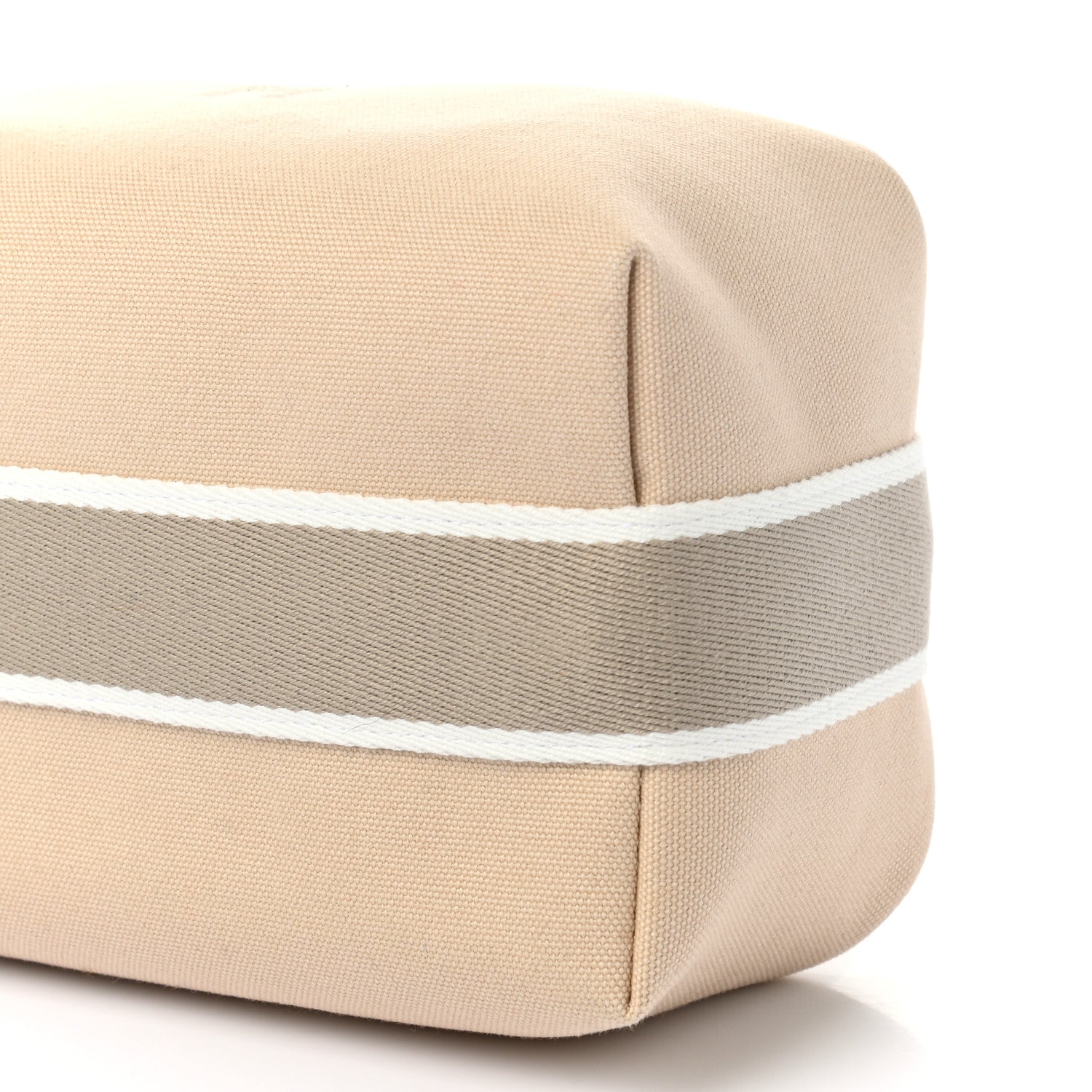 Hermes Canvas Small Bride-A-Brac Pouch Natural 7 of 9