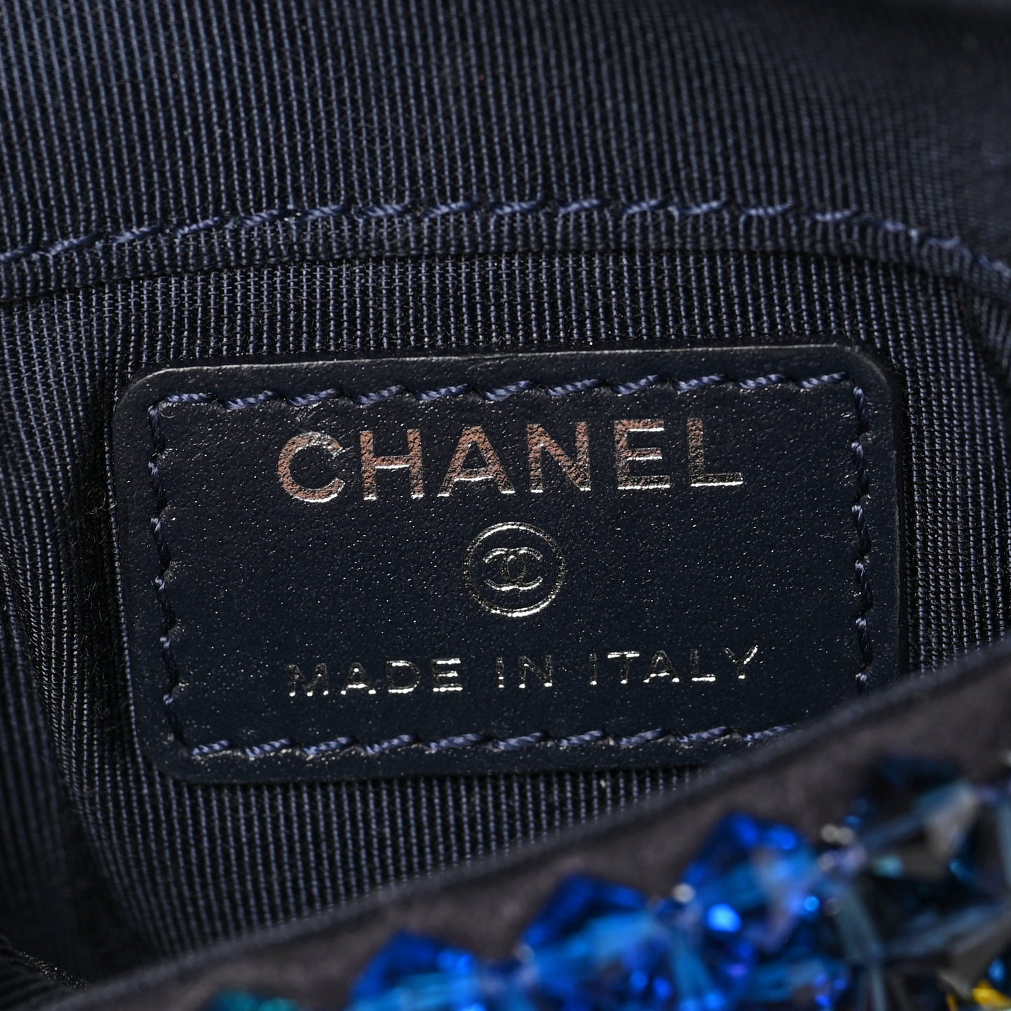Crystal Mini Flap Blue Green