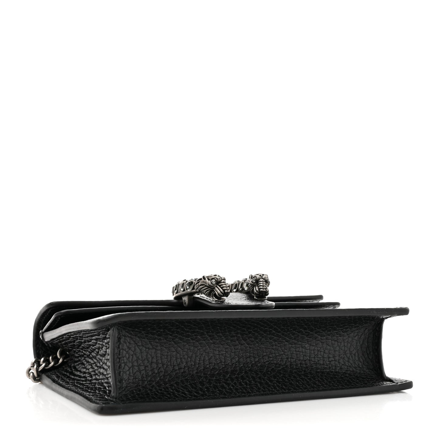 Calfskin Super Mini Dionysus Shoulder Bag Black