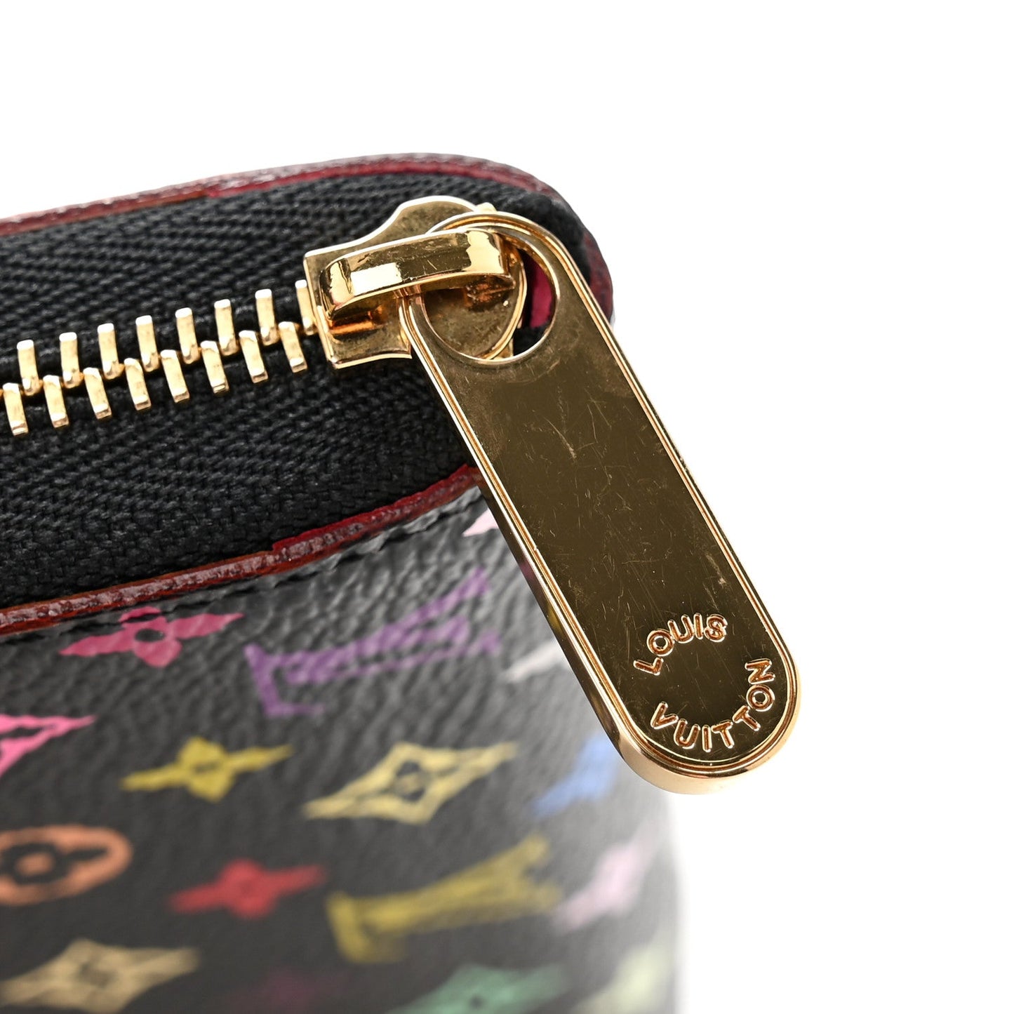Monogram Multicolor Zippy Coin Purse Black Grenade