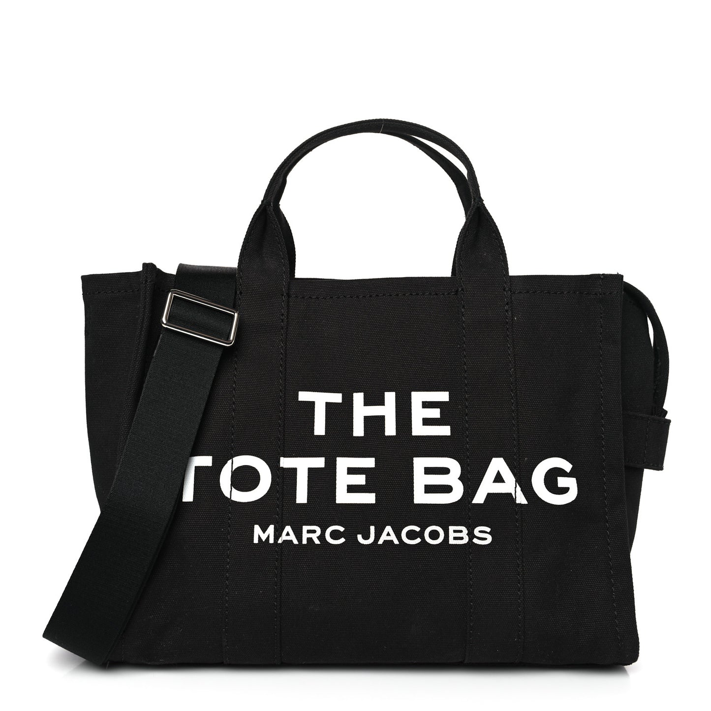 Cotton Canvas Medium The Tote Black