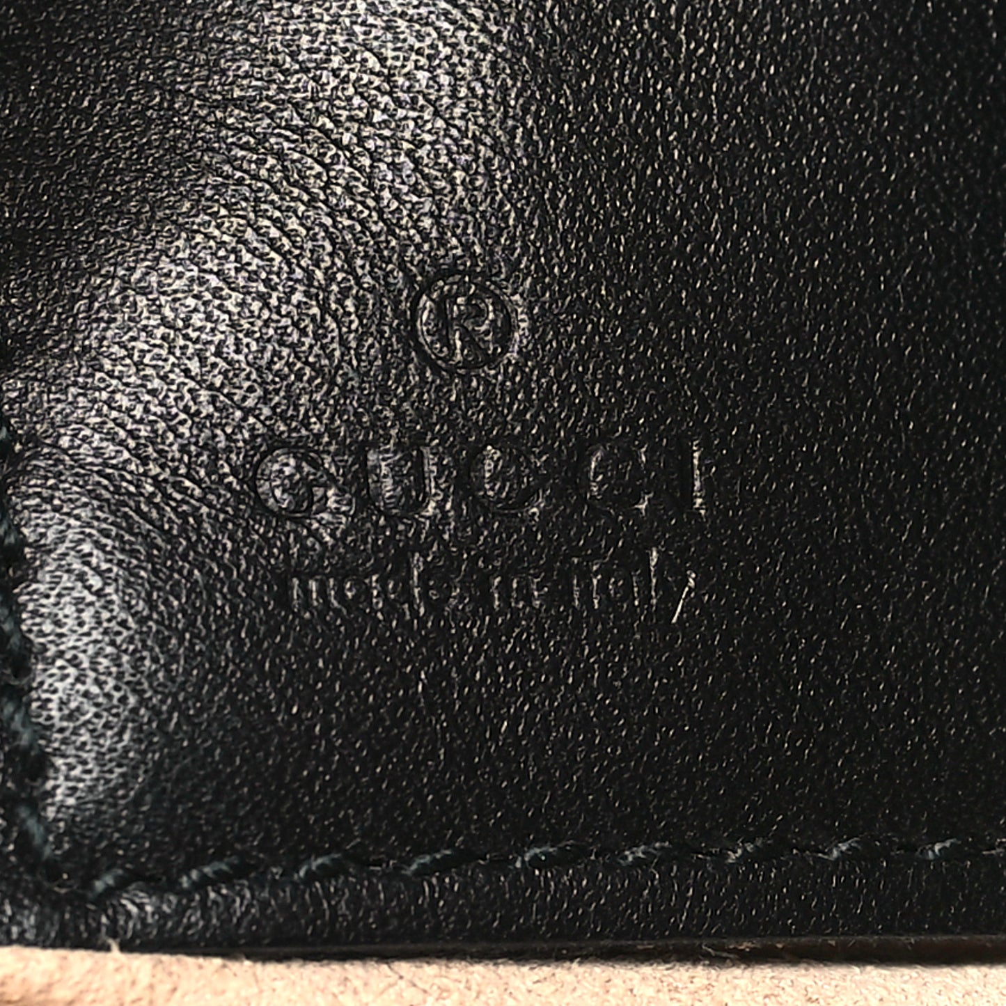 Calfskin Matelasse Mini GG Marmont Chain Bag Black