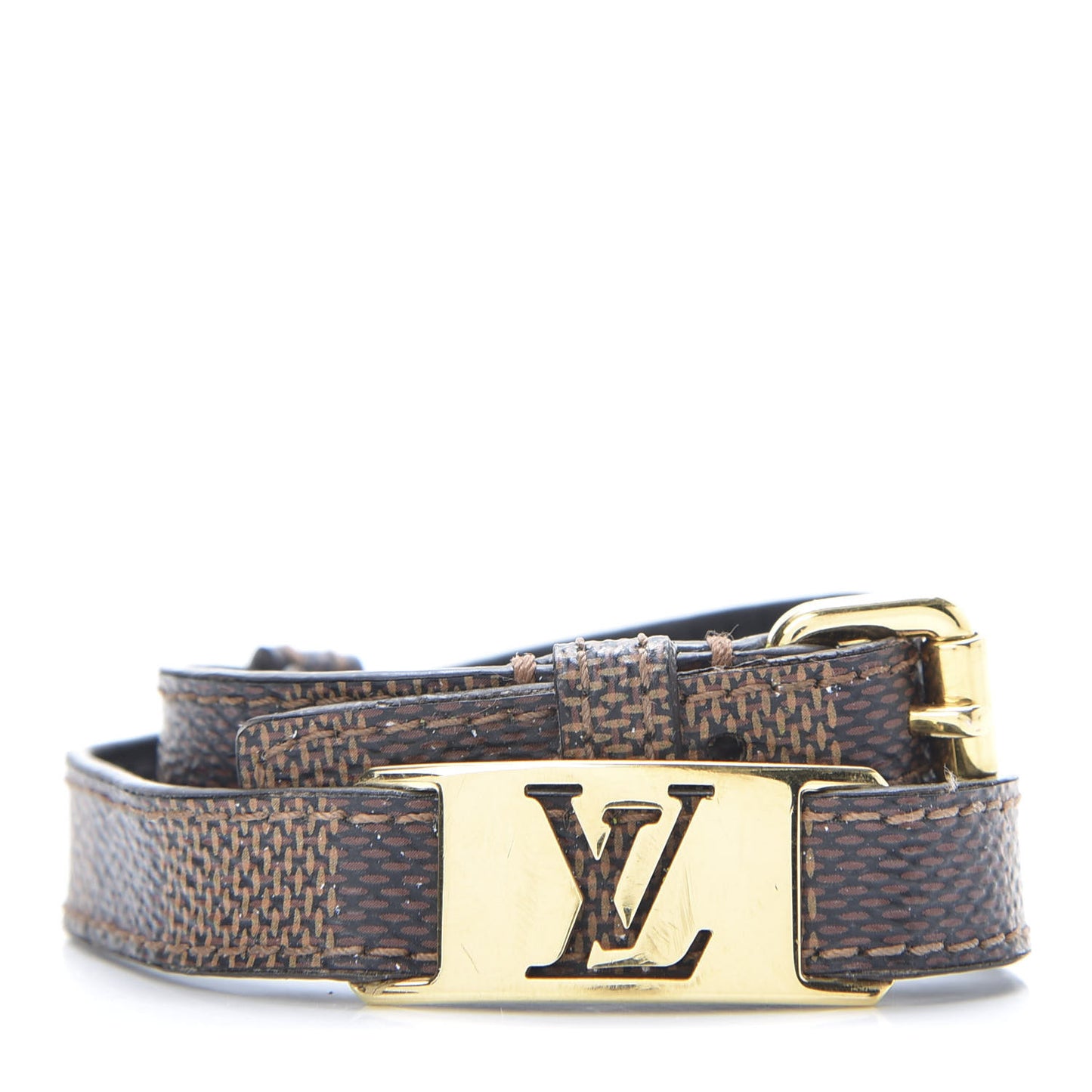 Damier Ebene Sign It Bracelet