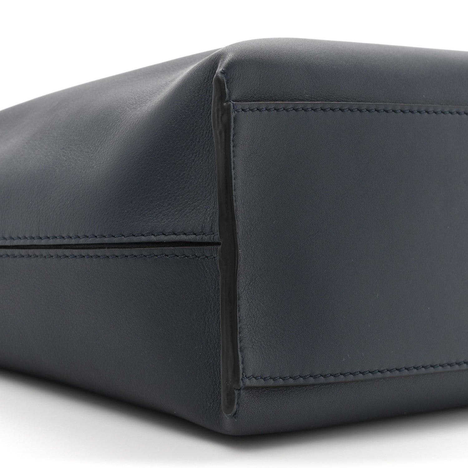 Loewe Supple Smooth Calfskin Jacquard Small Cubi Crossbody Bag Deep Navy 10 of 11