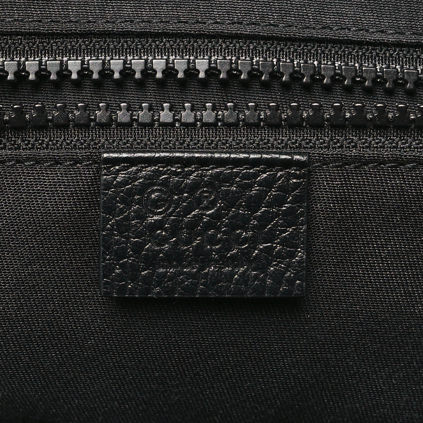 Nylon Monogram Slim Backpack Black