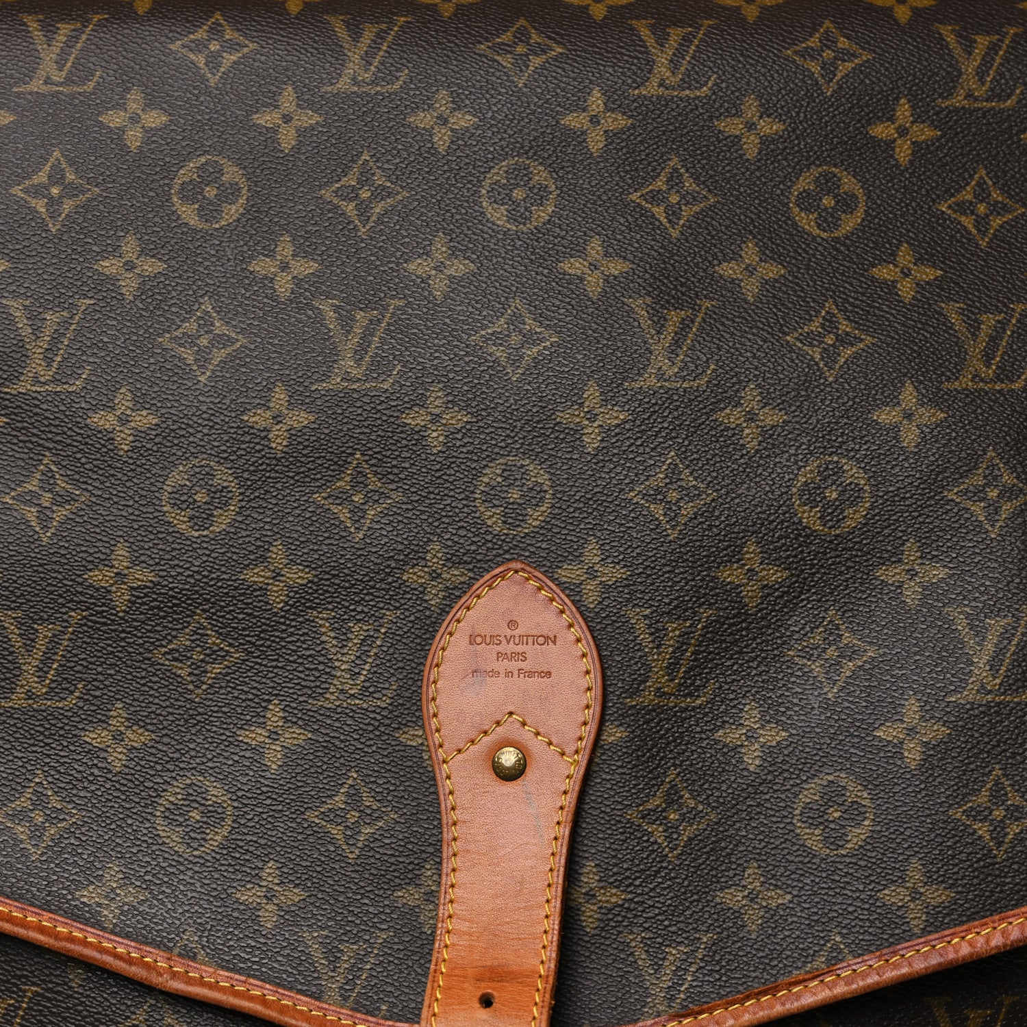 Louis Vuitton Monogram Sac Chasse Hunting Bag 8 of 17