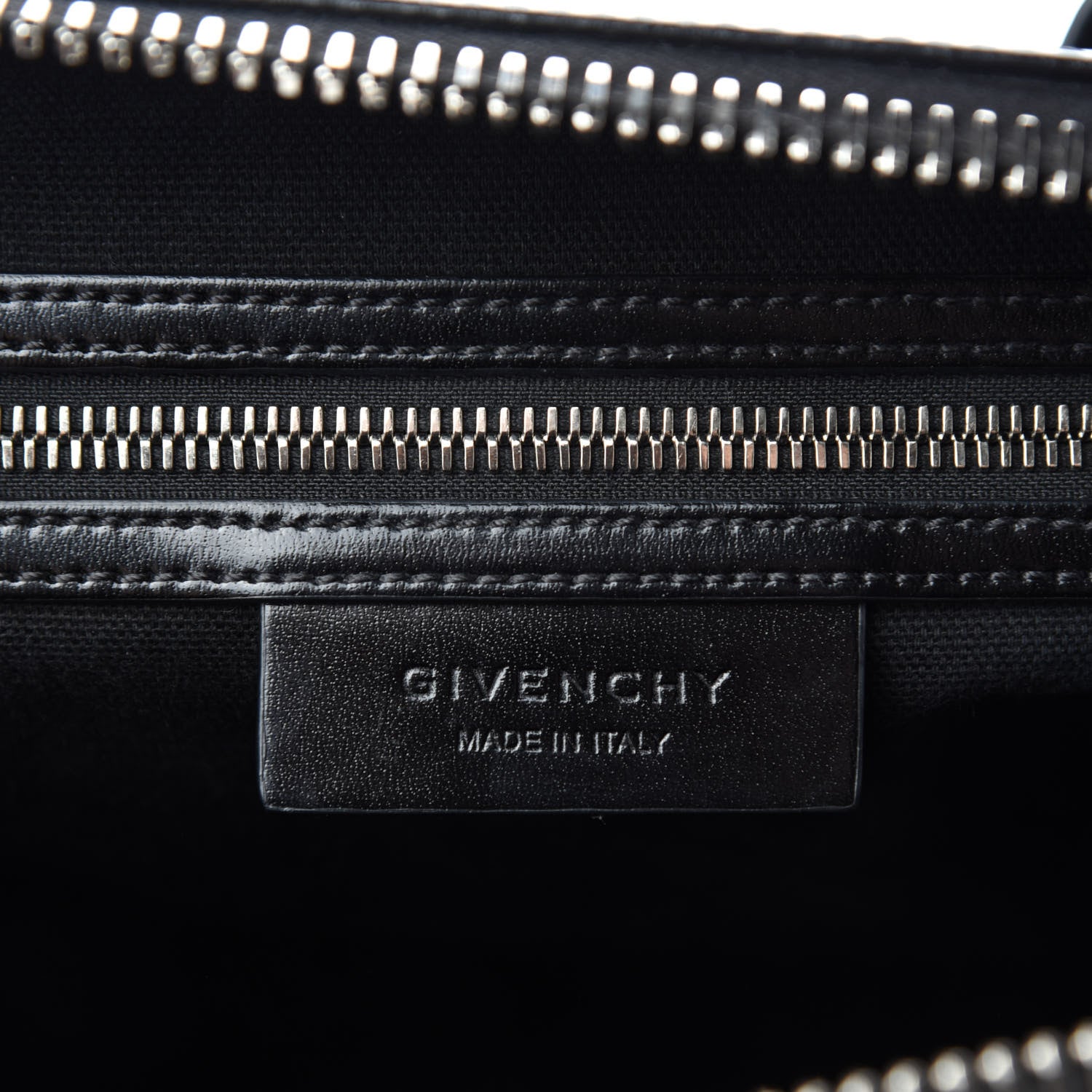 Givenchy Shiny Lord Calfskin Medium Antigona Black 8 of 10
