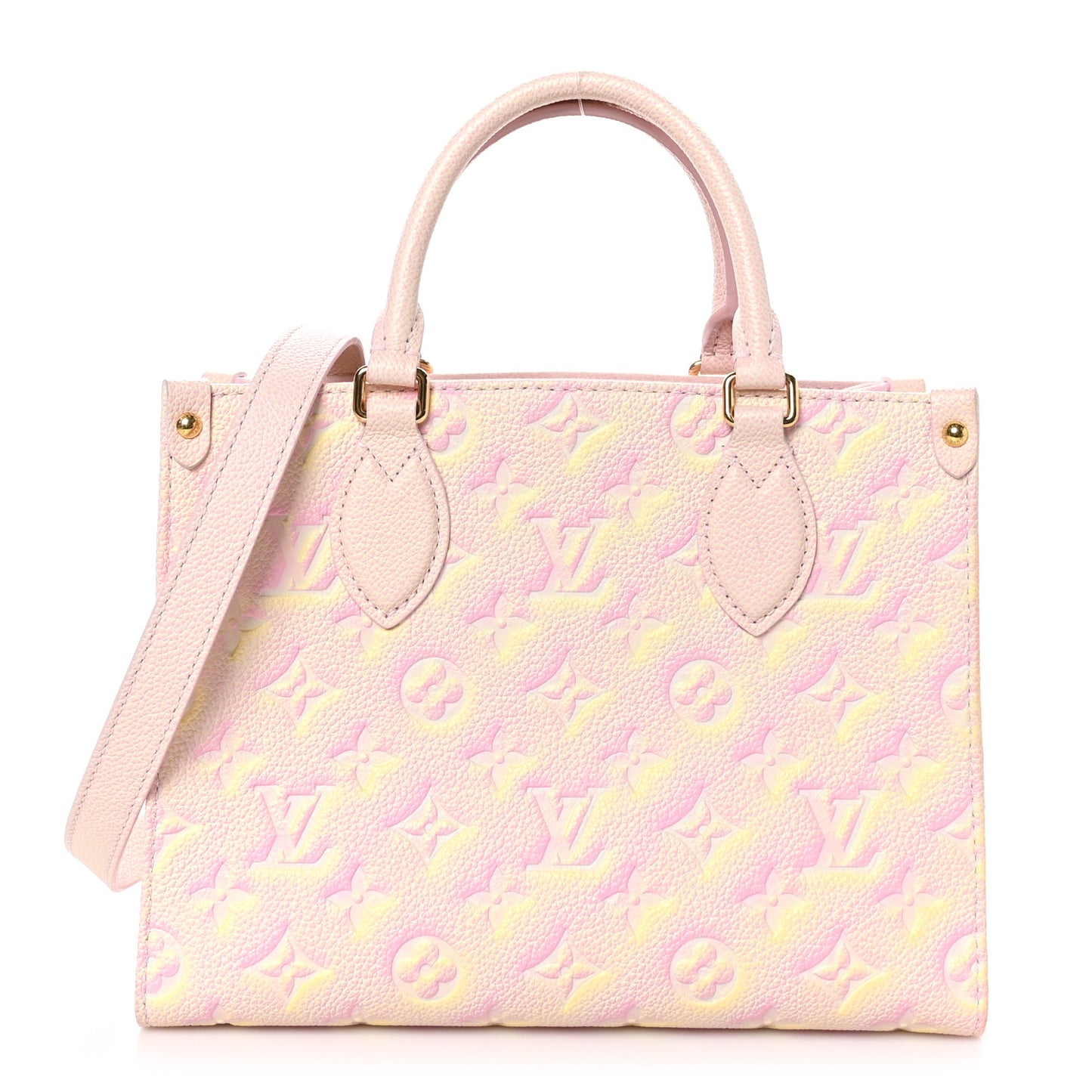 Empreinte Monogram Summer Stardust Onthego PM Pink