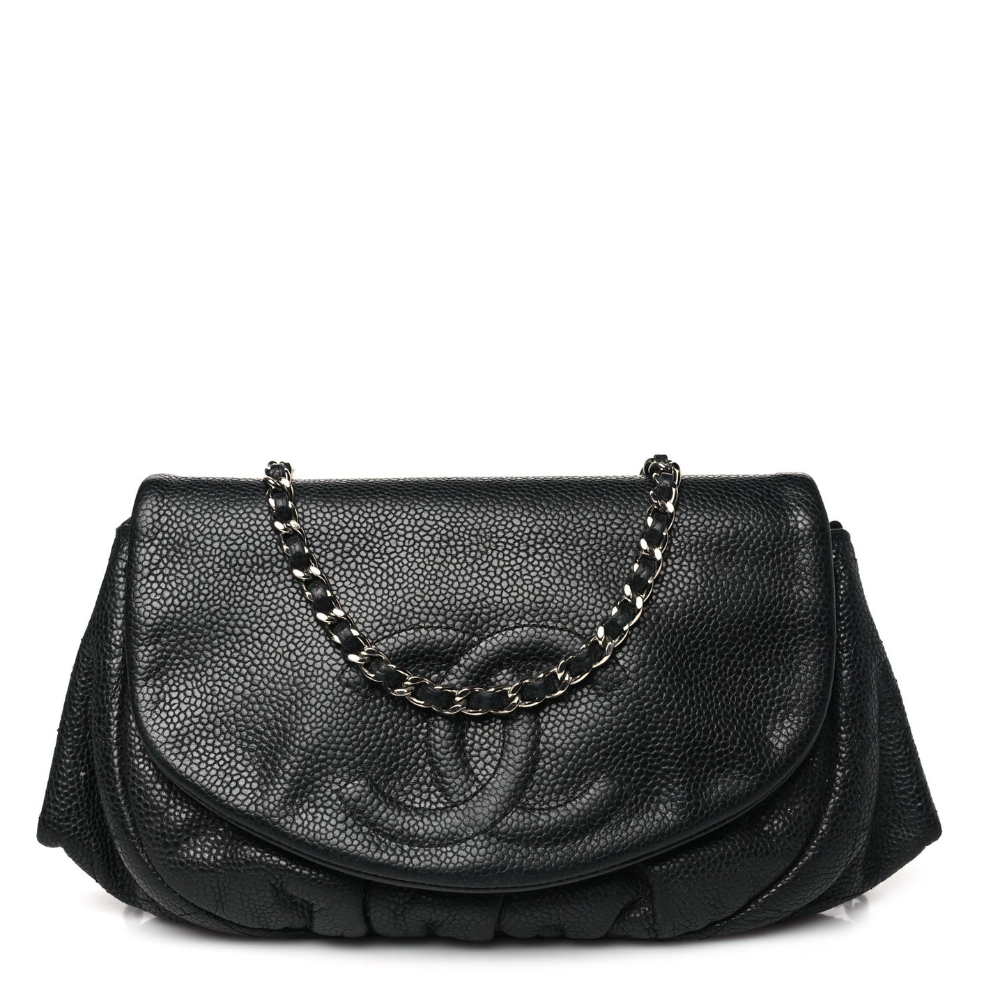 Caviar Half Moon Wallet On Chain WOC Black